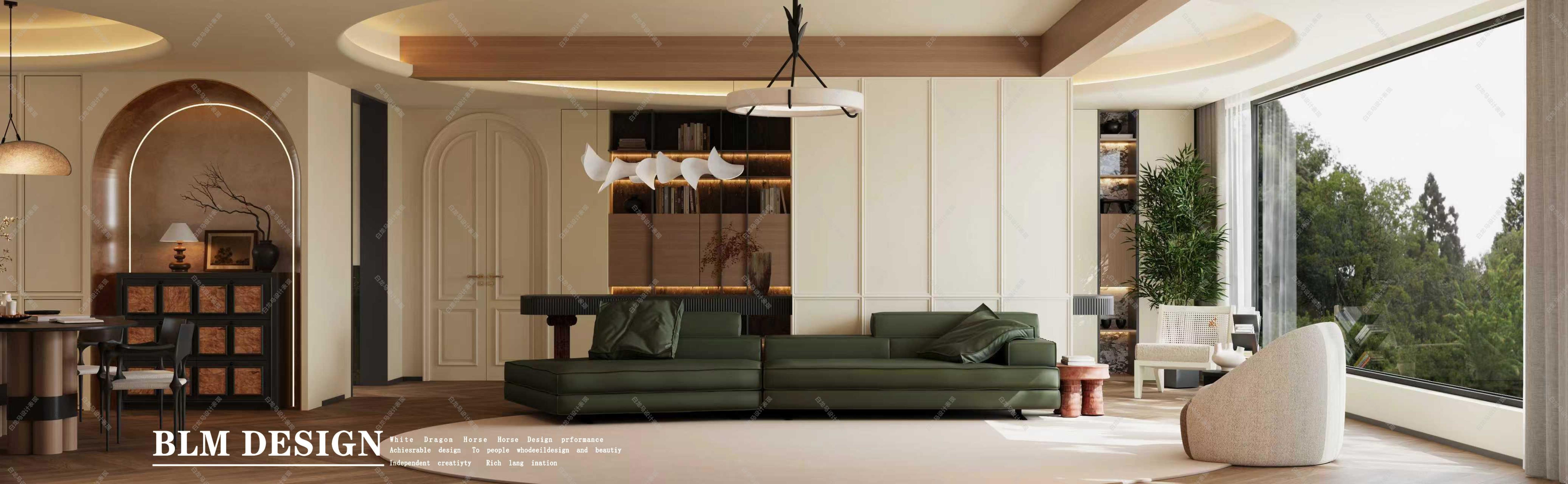 法式——白龙马效果图[ID: 115492006]_建e效果图