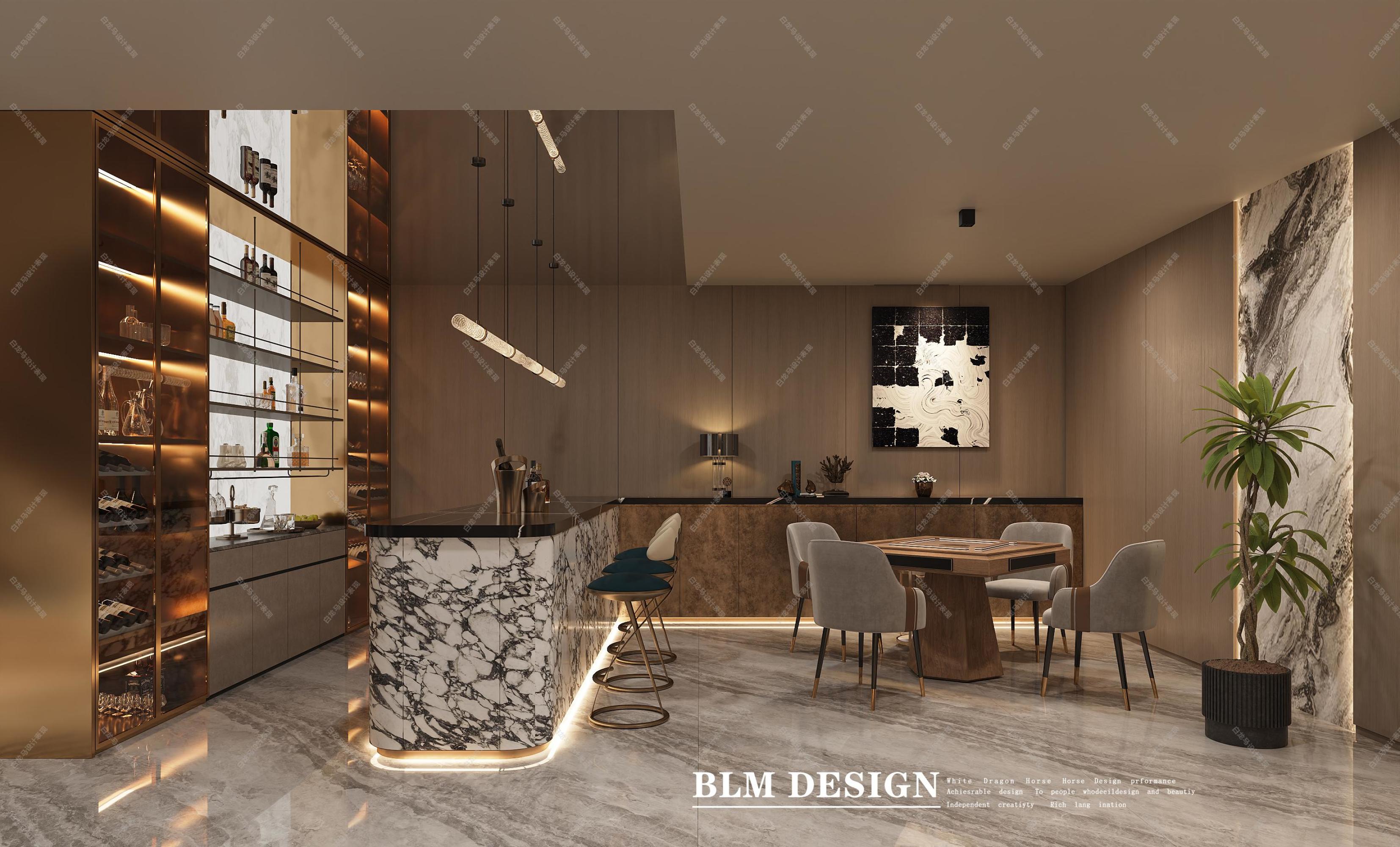 意式轻奢——白龙马效果图[ID: 115491894]_建e效果图