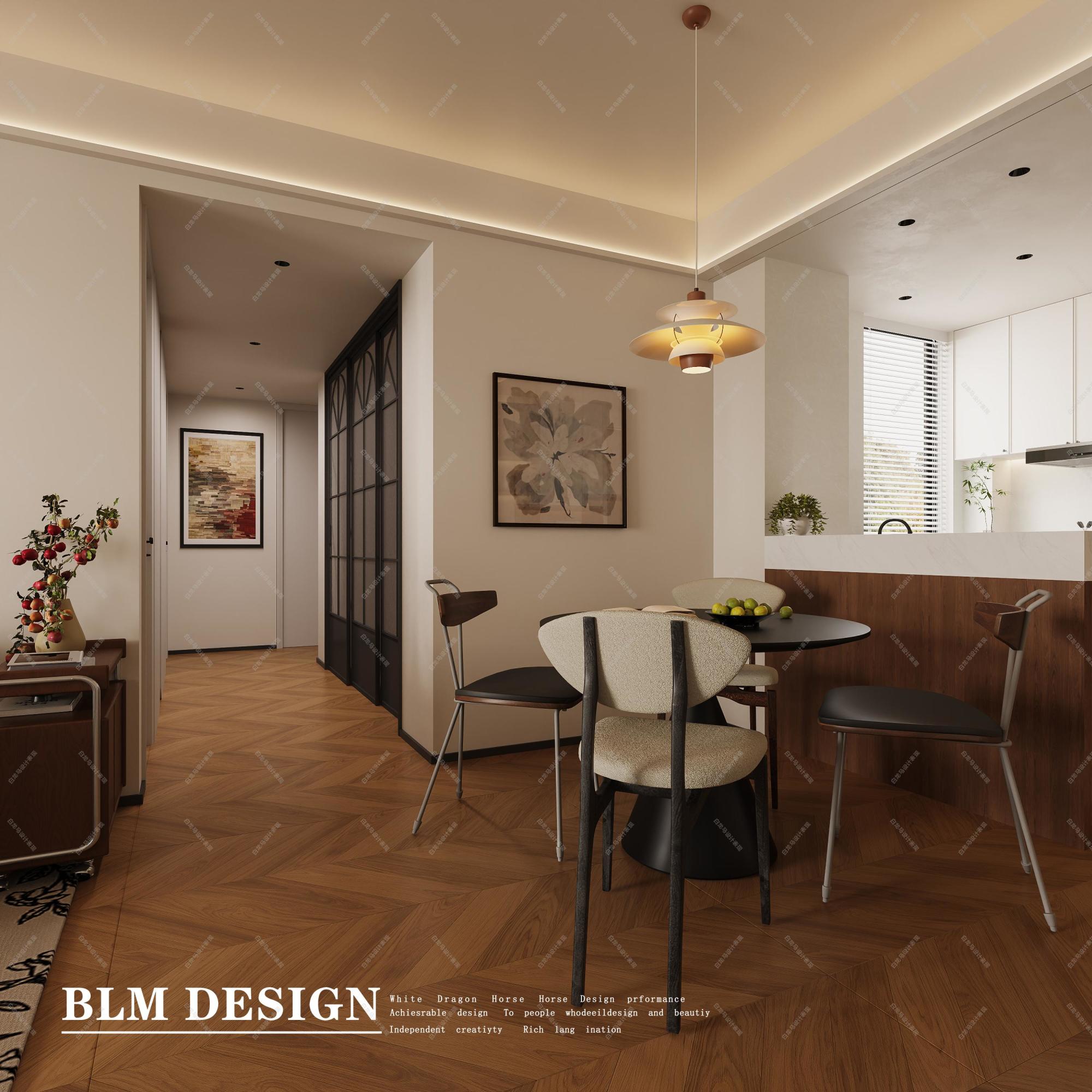 中古客餐厅——白龙马效果图[ID: 116212888]_建e效果图