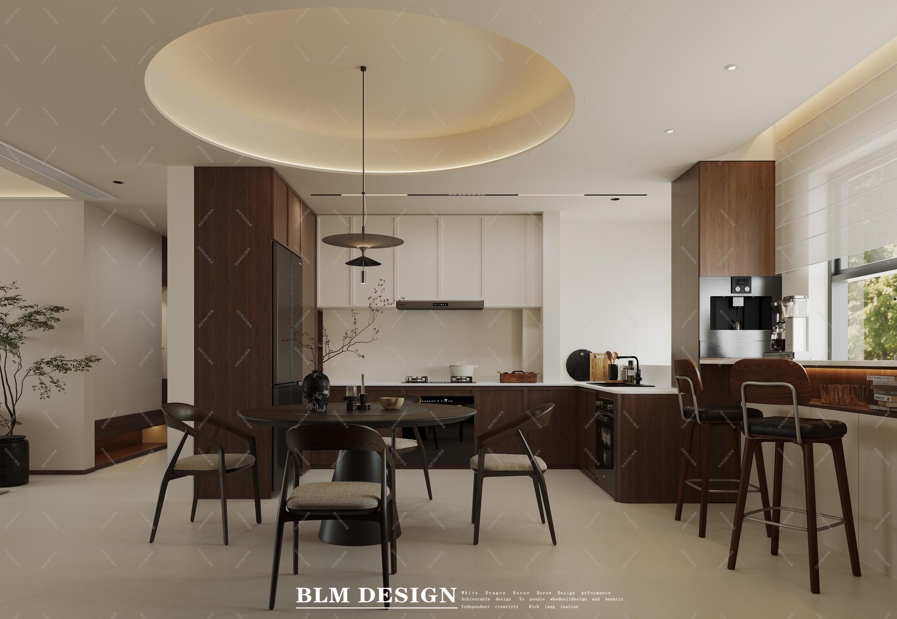 中古客餐厅——白龙马效果图[ID: 116212845]_建e效果图