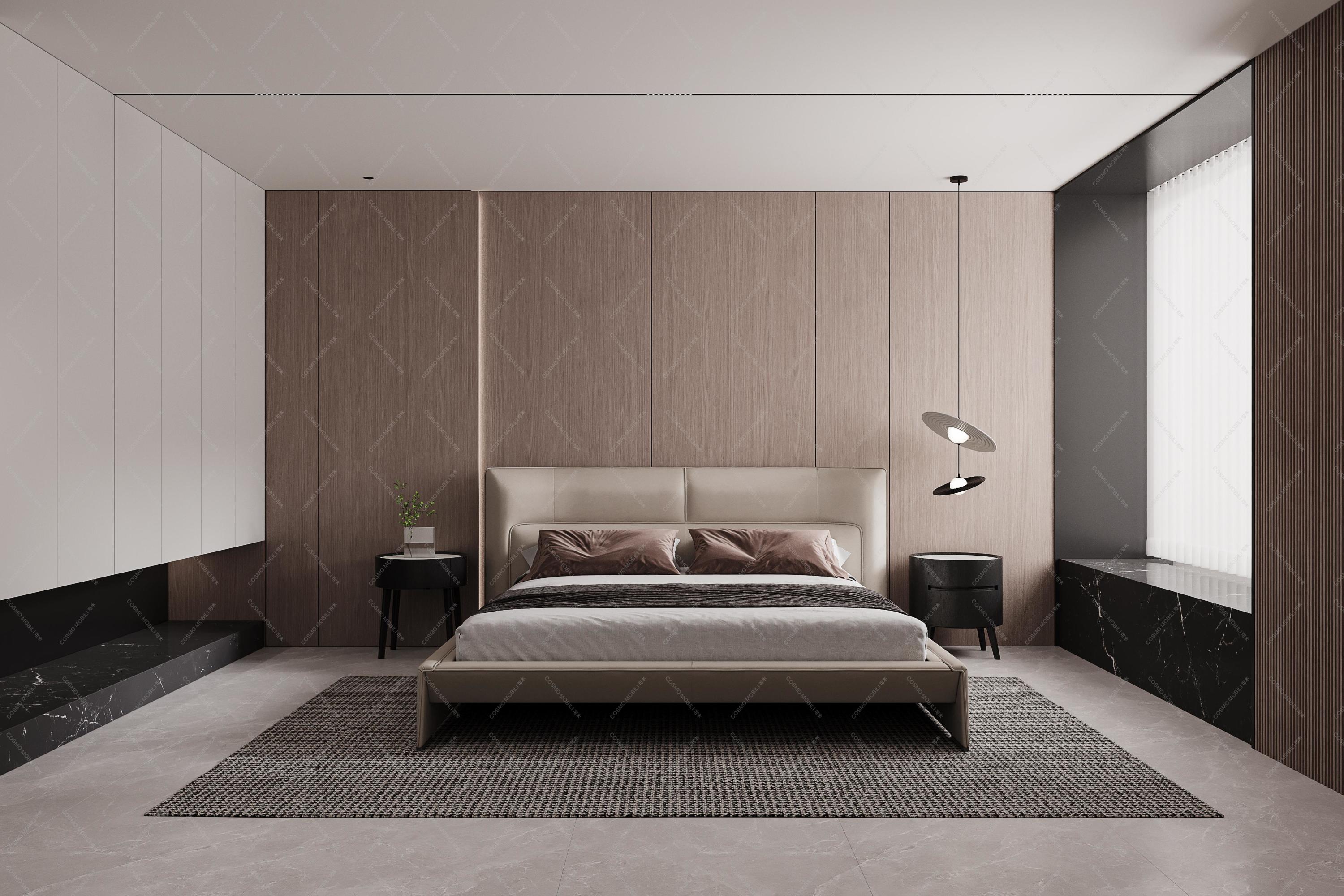 COSMO MOBILI 可木｜意式极简卧室｜意式主卧套房[ID: 116212962]_建e效果图