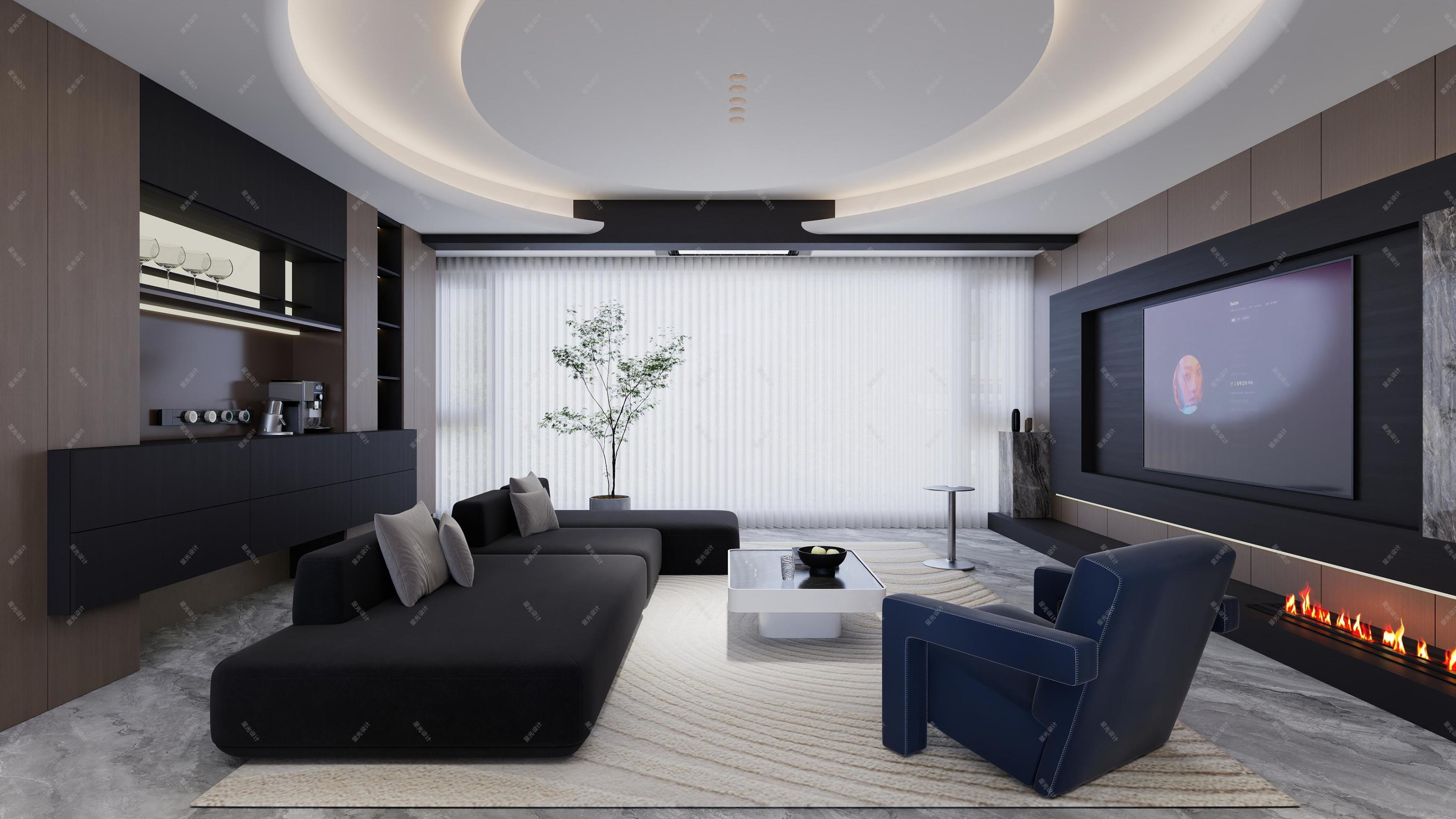 意式轻奢[ID: 116147288]_建e效果图