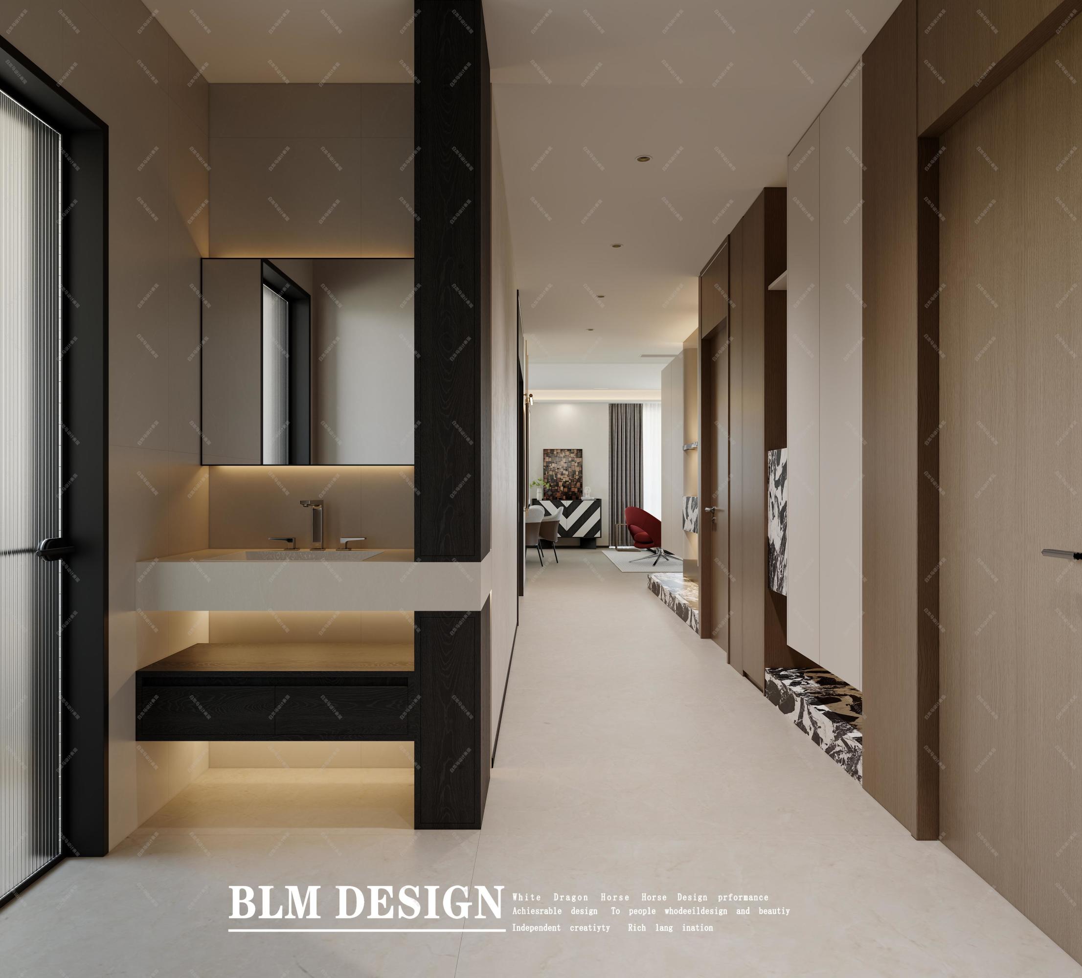 现代——白龙马效果图[ID: 116147391]_建e效果图