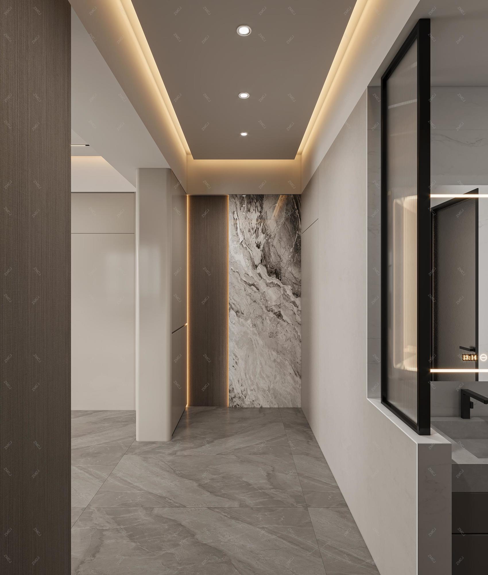 现代极简客餐厅—择木创建新晨效果图[ID: 116343866]_建e效果图
