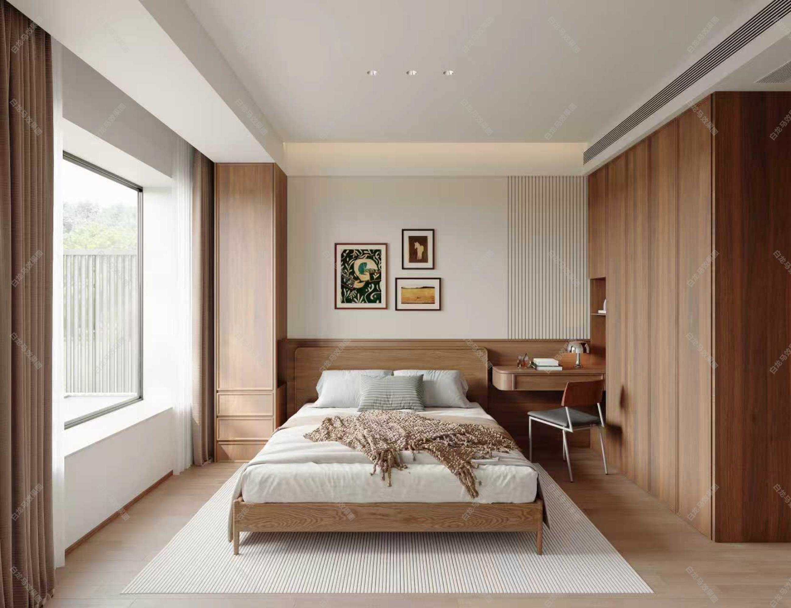 现代——白龙马效果图[ID: 116344029]_建e效果图
