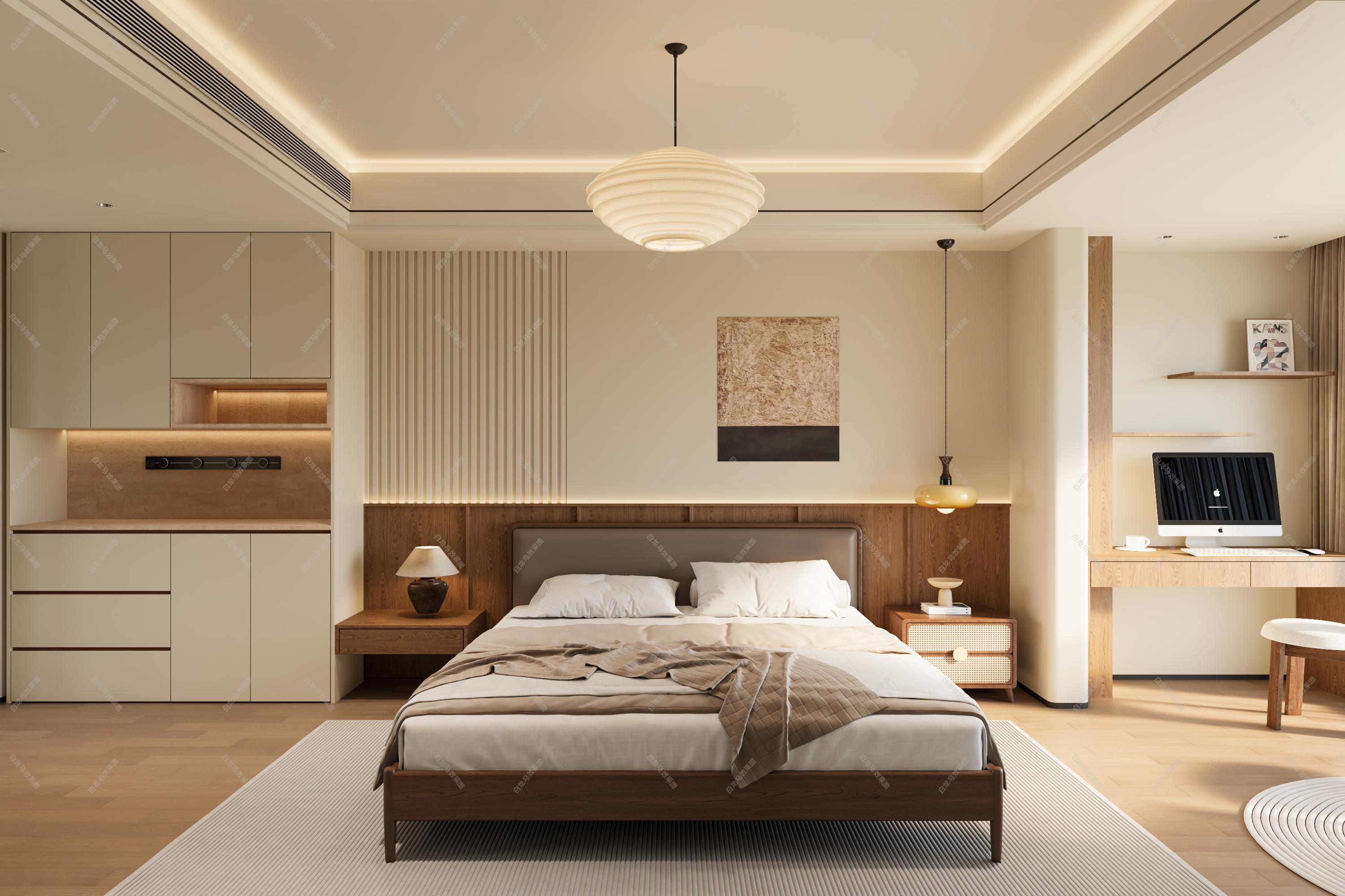 现代——白龙马效果图[ID: 116344029]_建e效果图