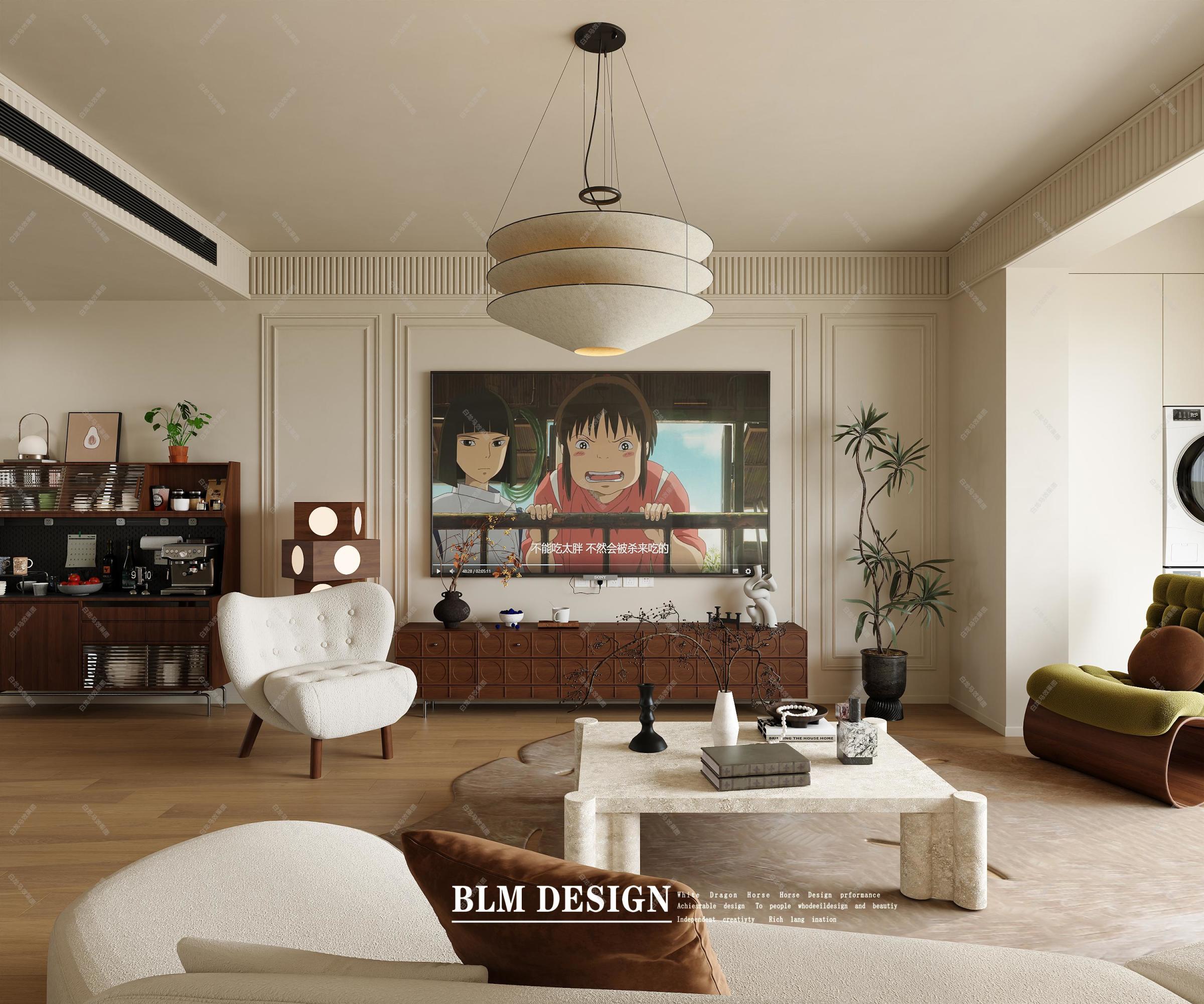 法式——白龙马效果图[ID: 116343870]_建e效果图