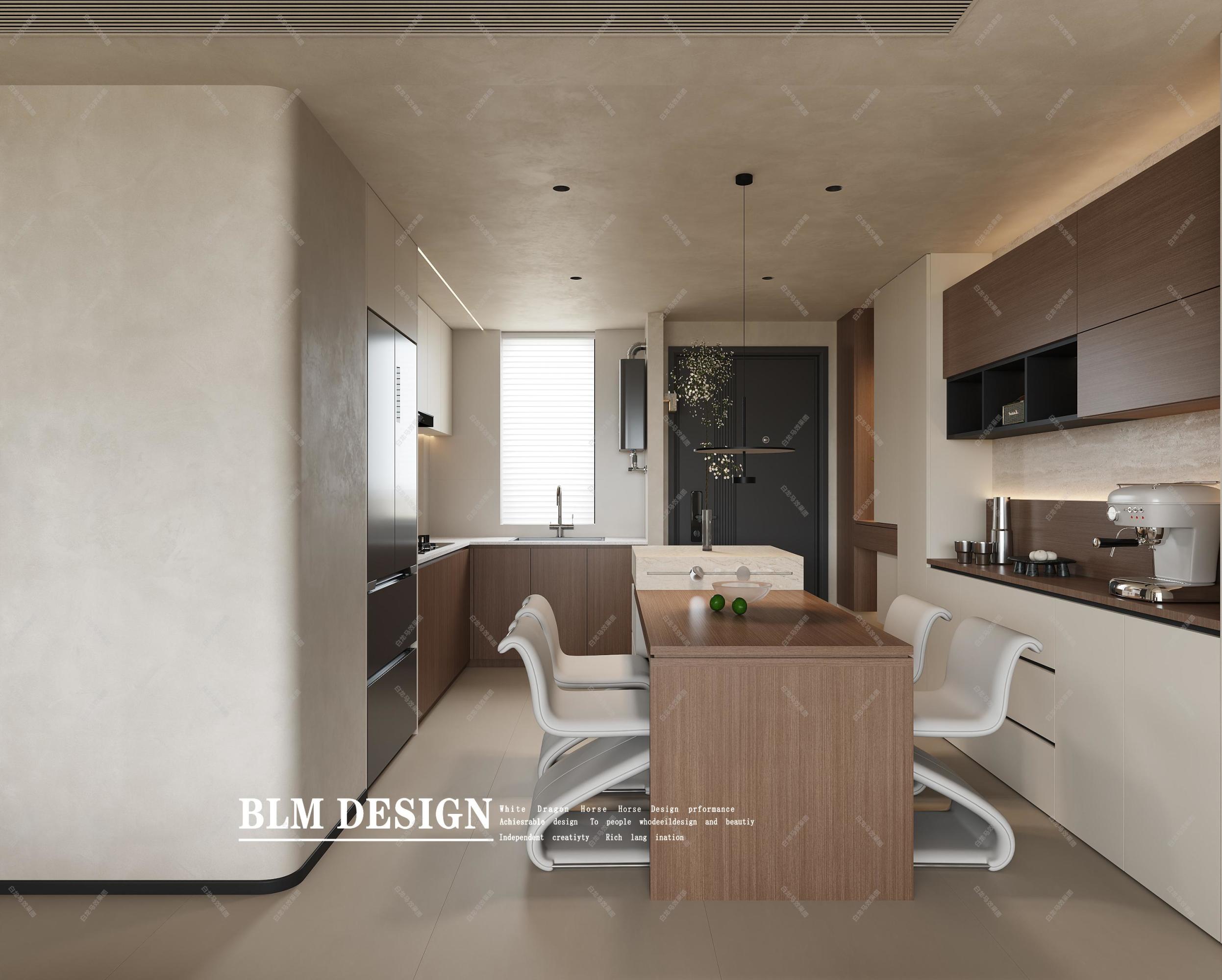 现代中古——白龙马效果图[ID: 116343936]_建e效果图
