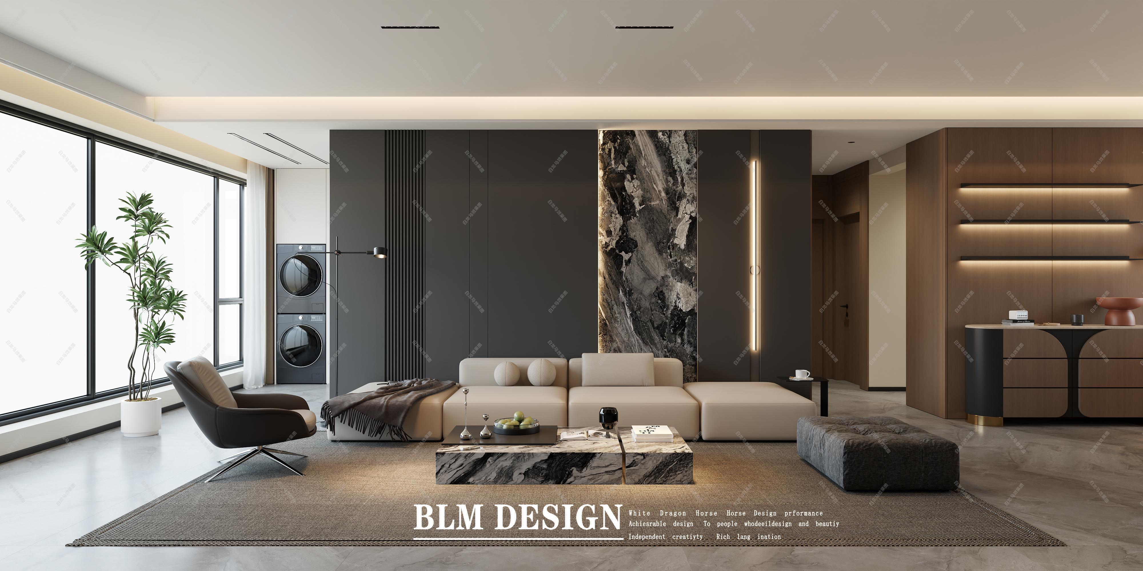 意式——白龙马效果图[ID: 116343878]_建e效果图