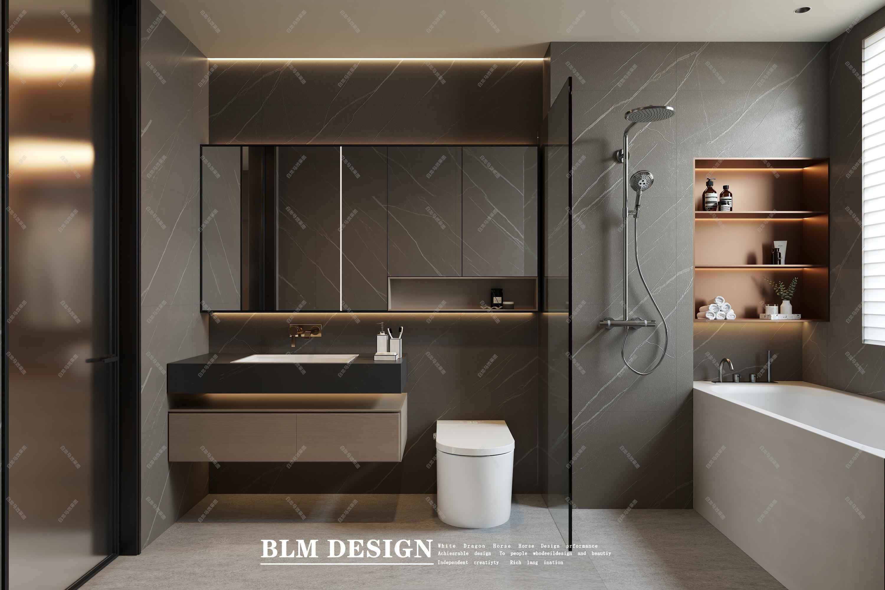 意式——白龙马效果图[ID: 116343878]_建e效果图