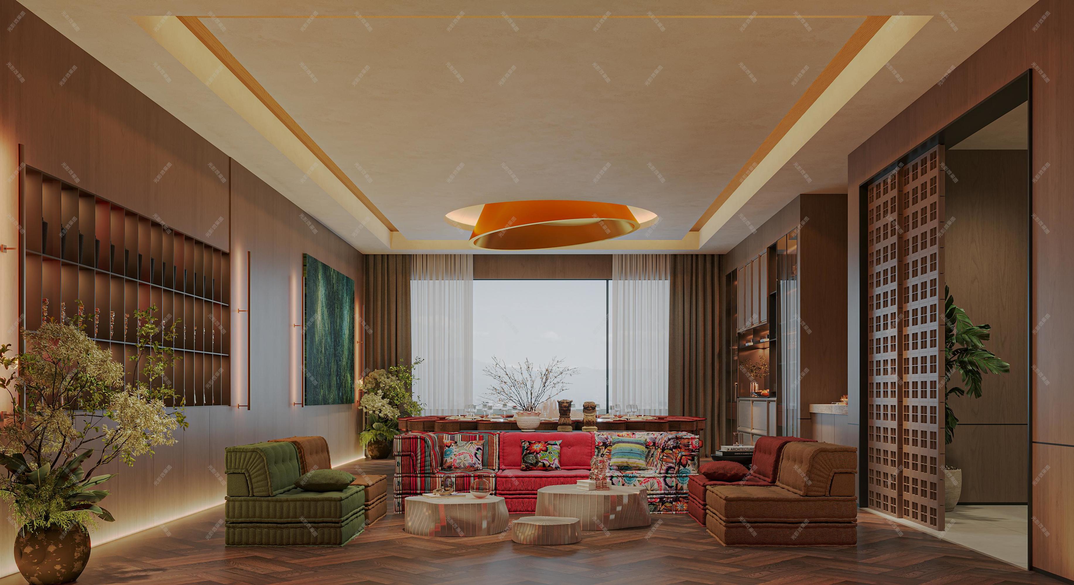 休闲娱乐[ID: 116278410]_建e效果图