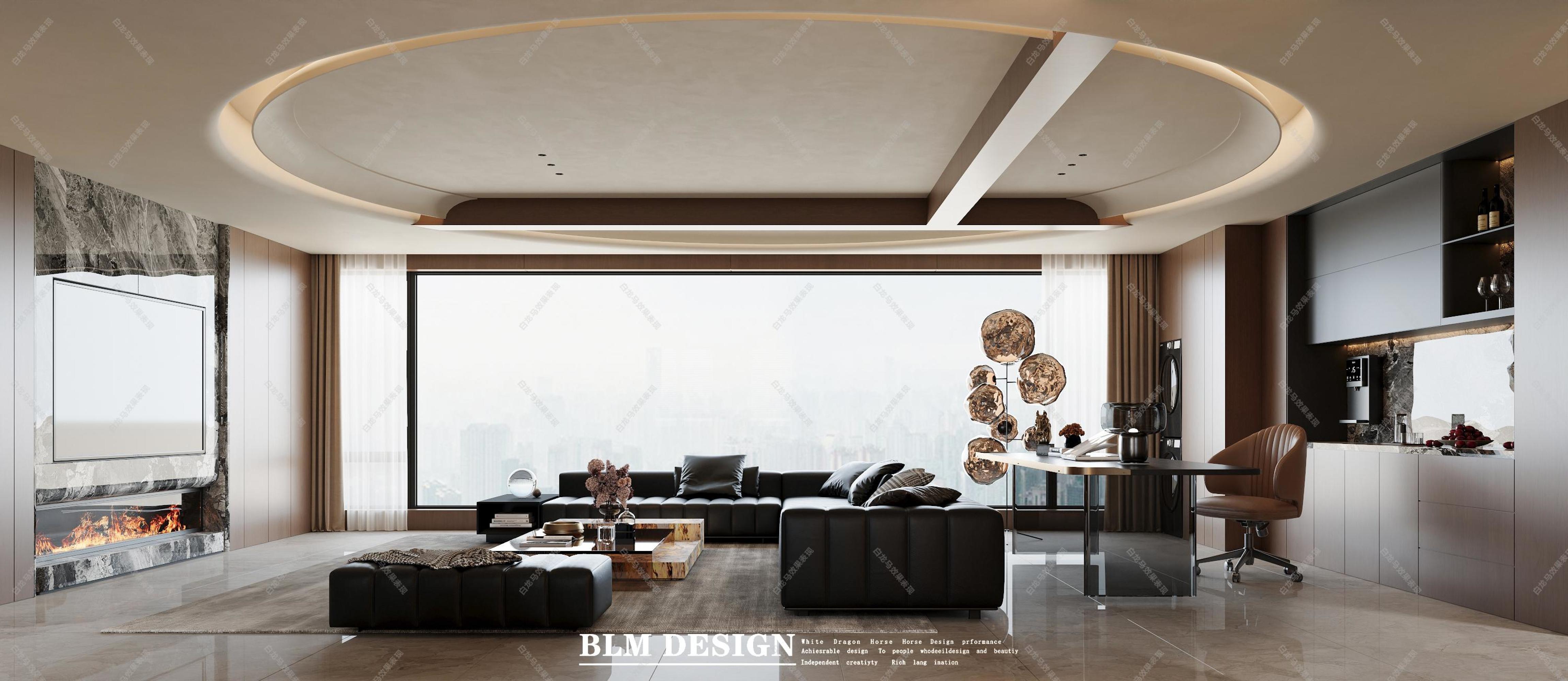 公区客餐厅[ID: 116278350]_建e效果图