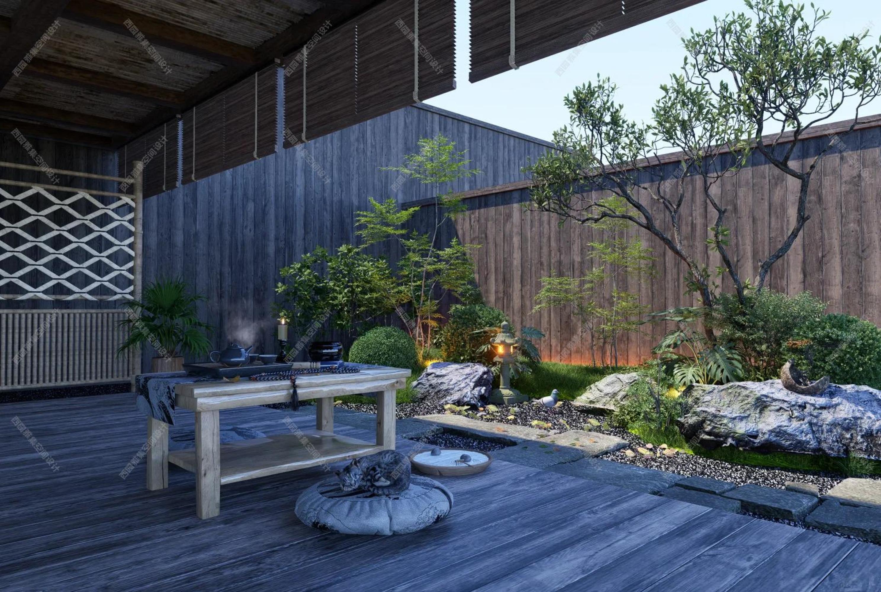 禅意庭院[ID: 116278292]_建e效果图