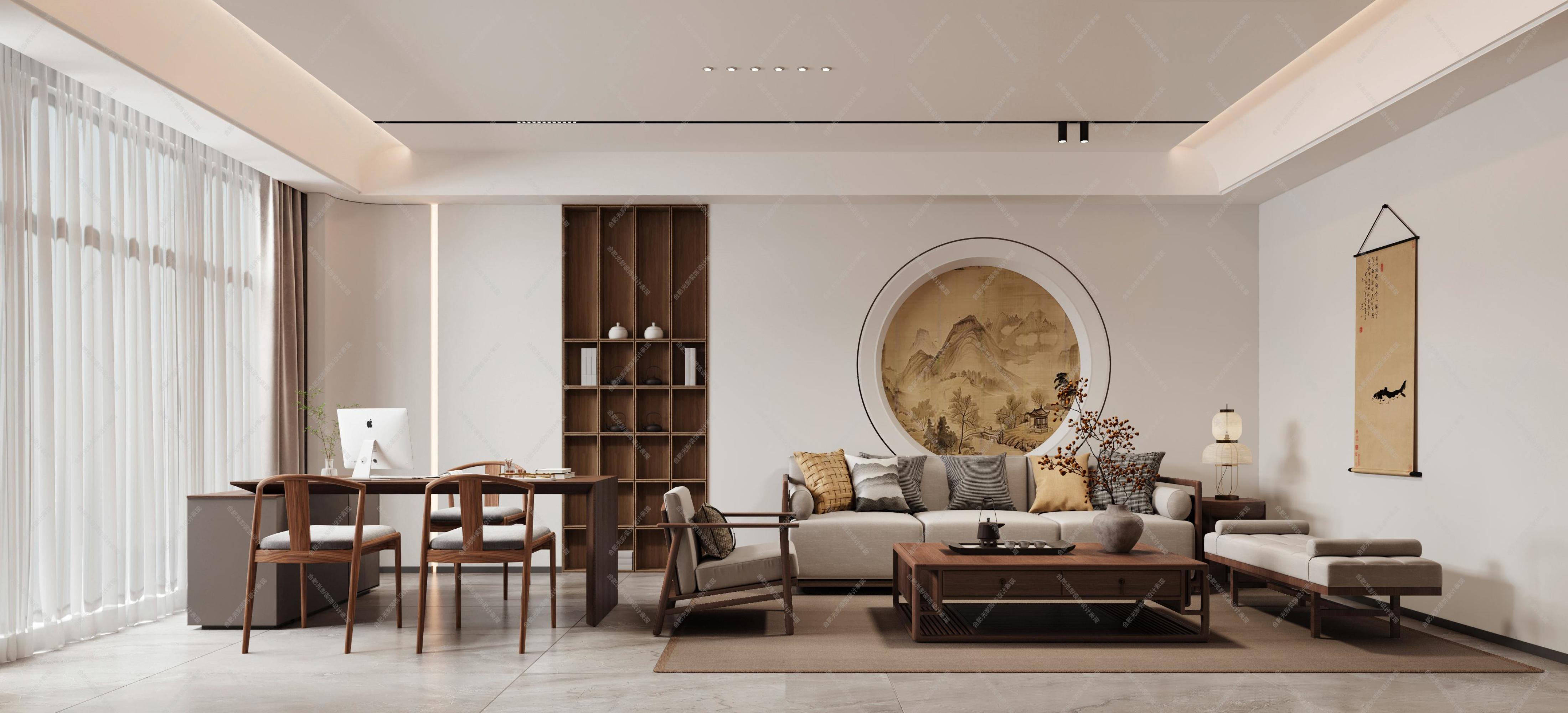 新中式[ID: 115950776]_建e效果图
