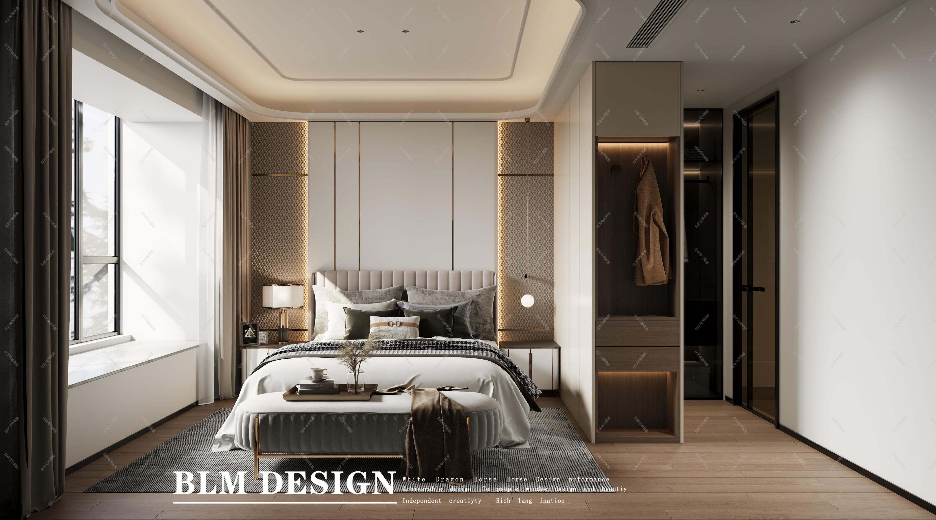 轻奢——白龙马效果图[ID: 115950707]_建e效果图