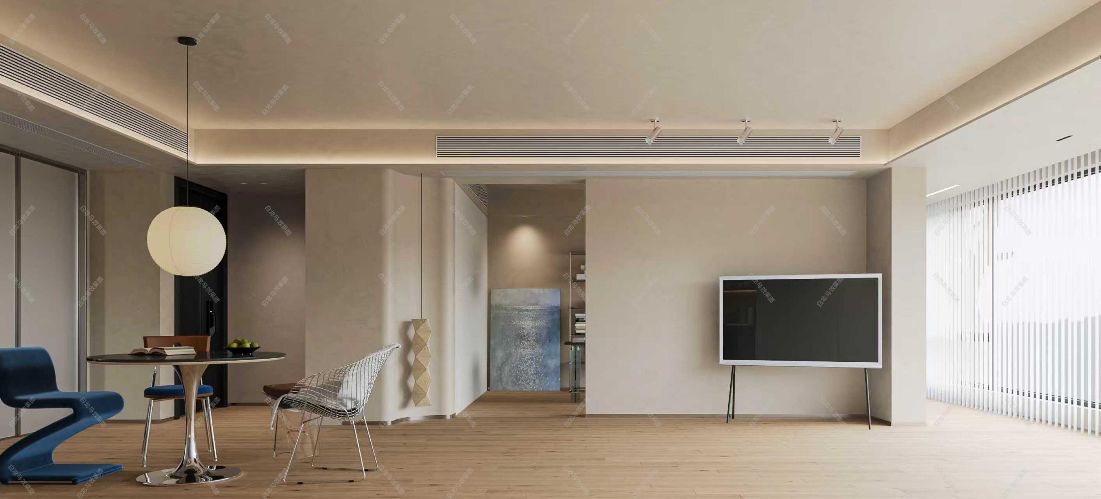 现代中古——白龙马效果图[ID: 115950629]_建e效果图