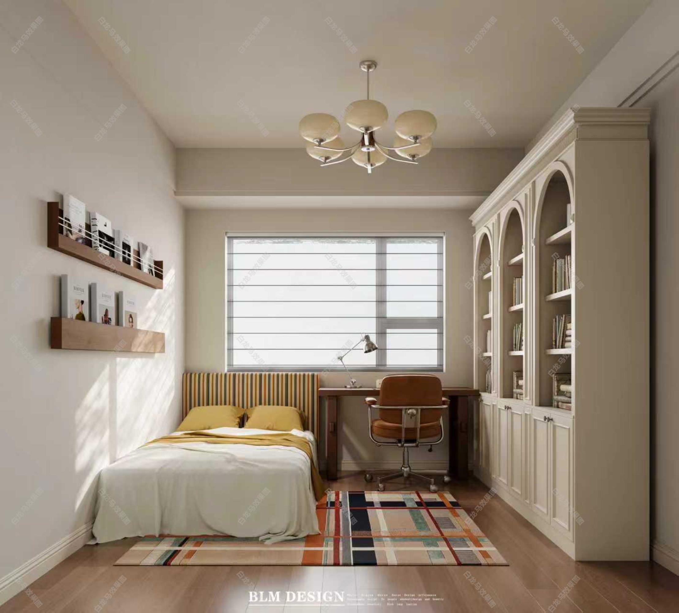 中古——白龙马效果图[ID: 116081788]_建e效果图