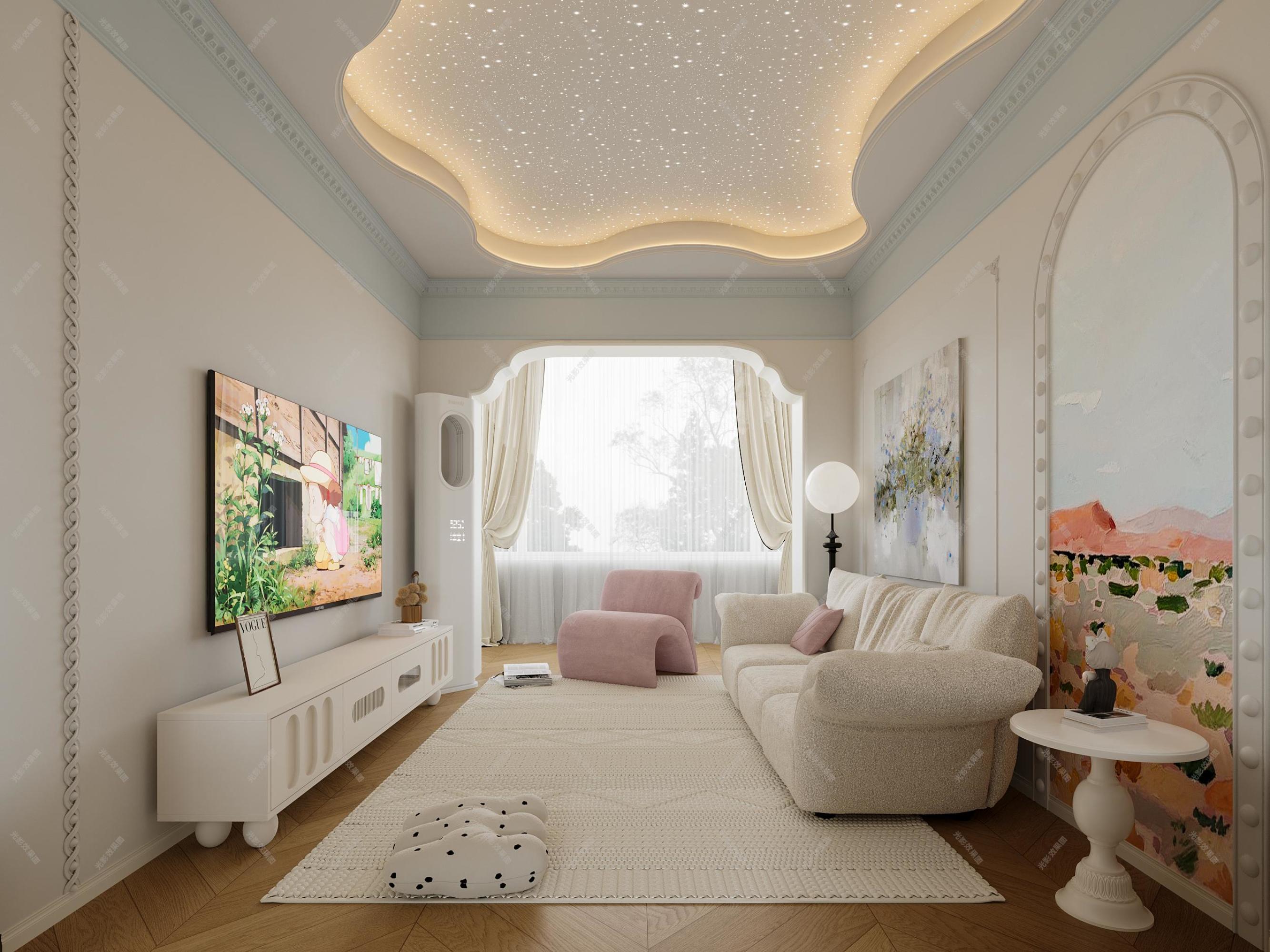 法式风格[ID: 116081740]_建e效果图