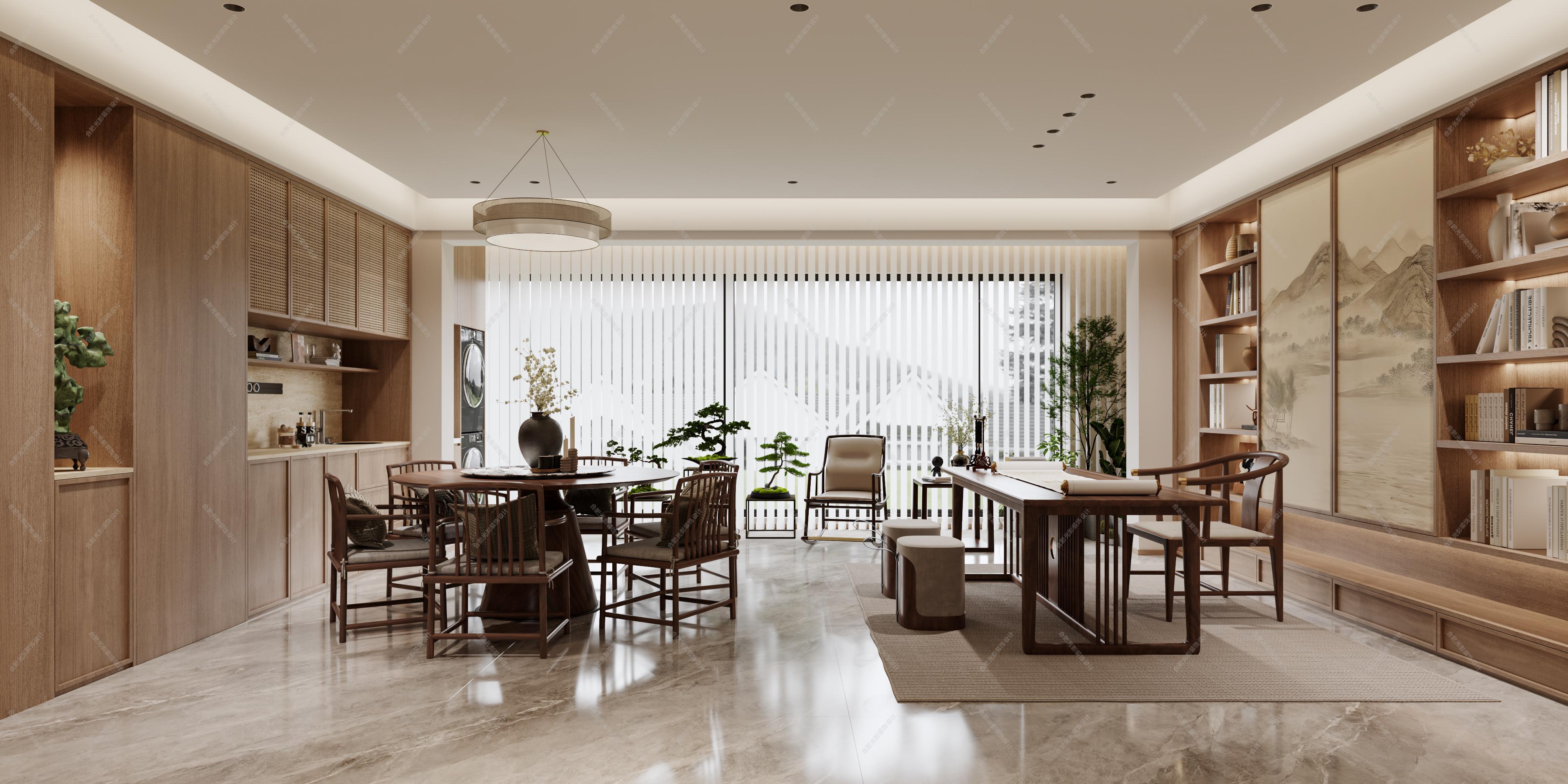 新中式[ID: 116081889]_建e效果图