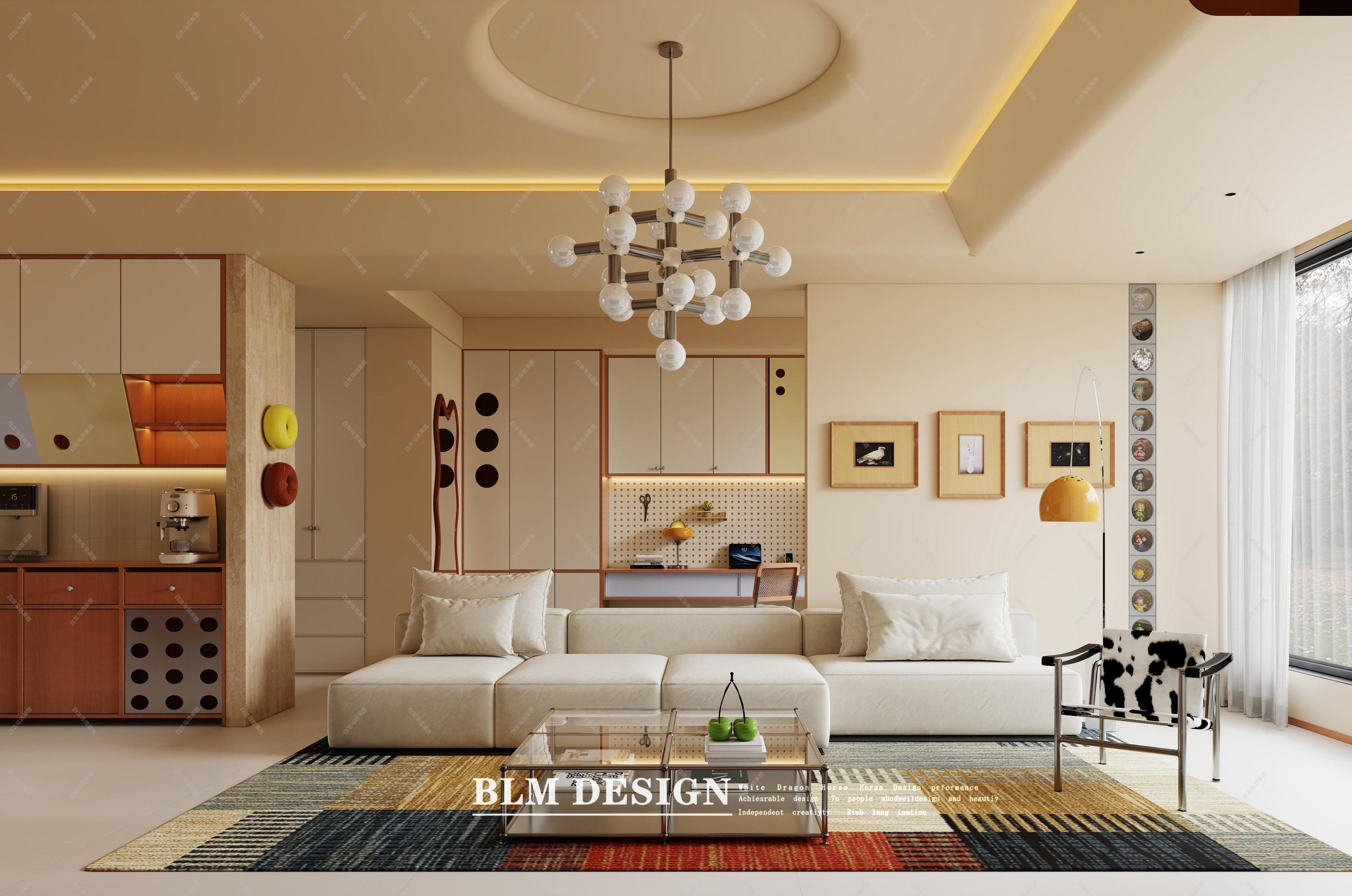 中古包豪斯——白龙马效果图[ID: 116081893]_建e效果图