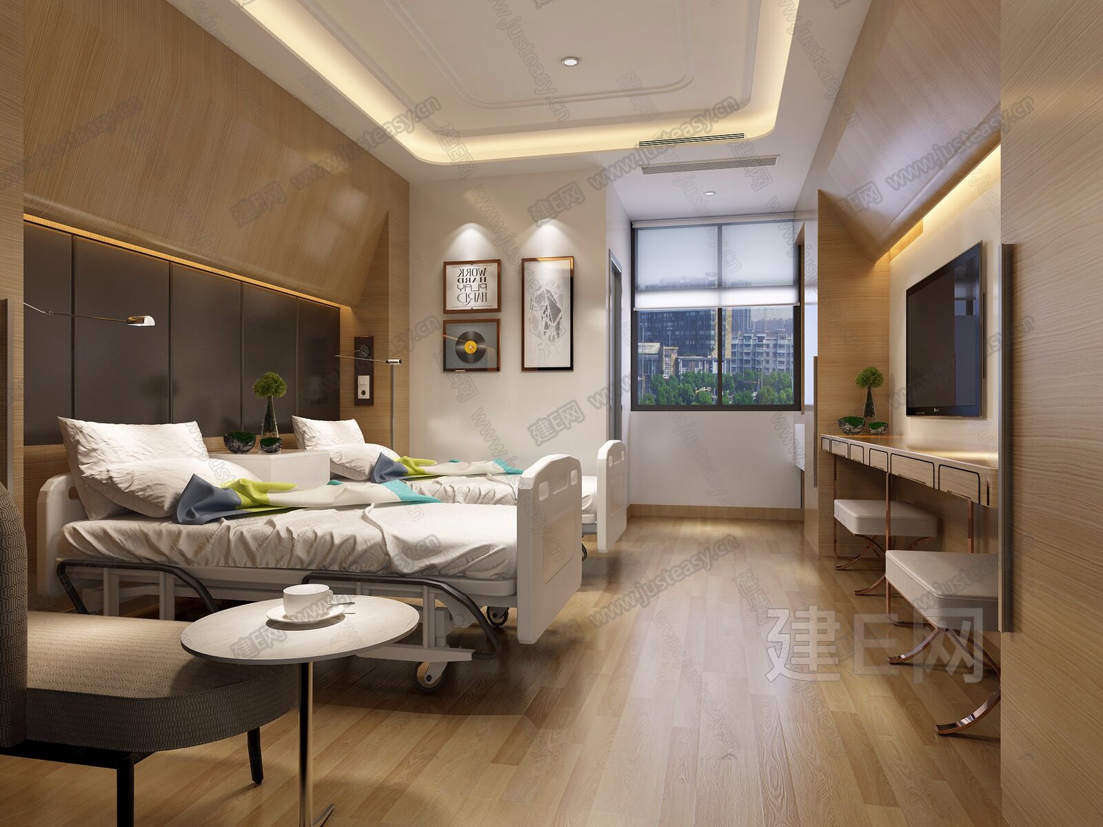 现代医院观察室