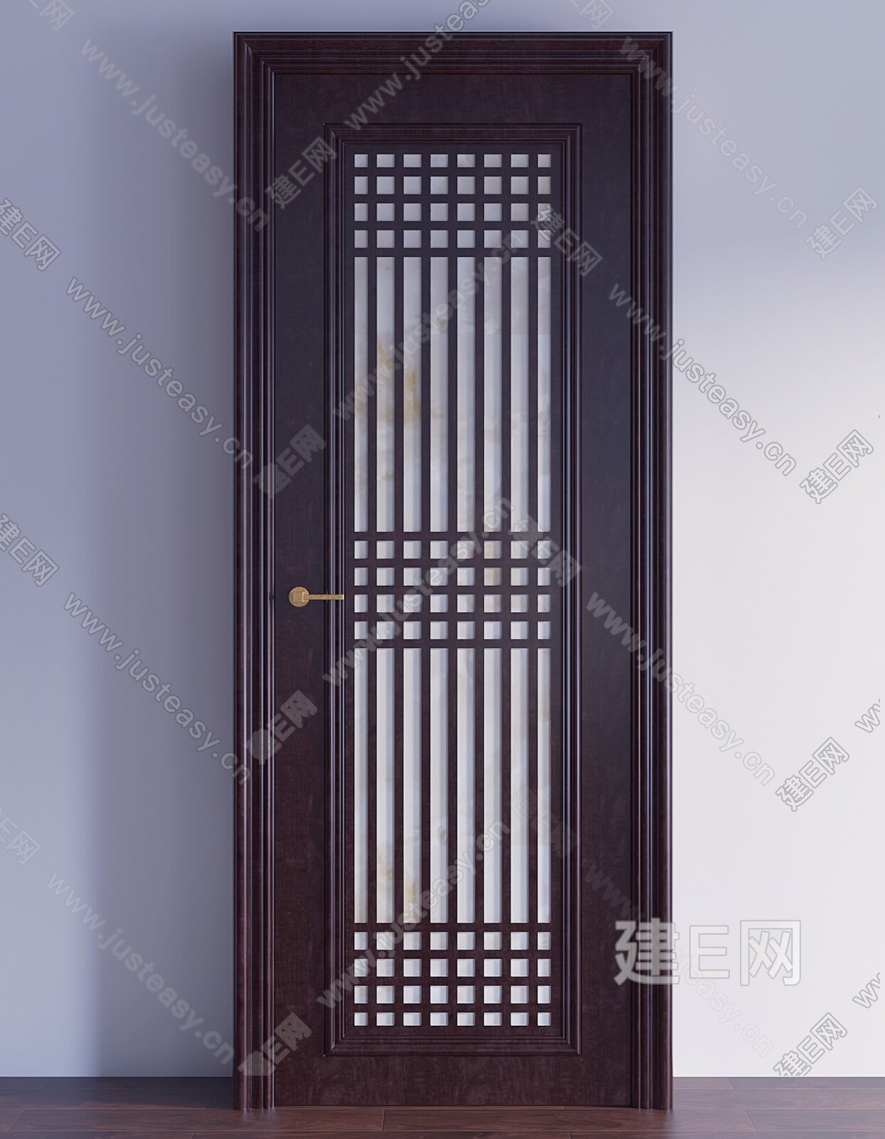 新中式木门组合