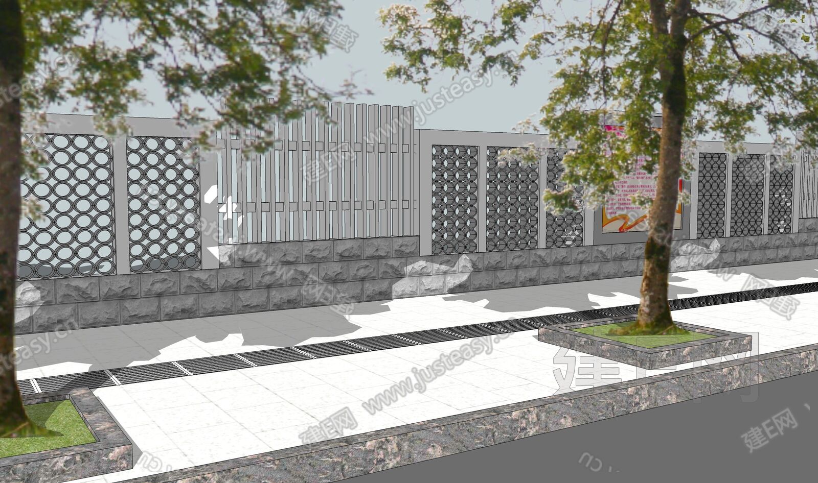 厦门·龙湖嘉屿城·围墙设计 室外设计/景观围墙设计-LWYI