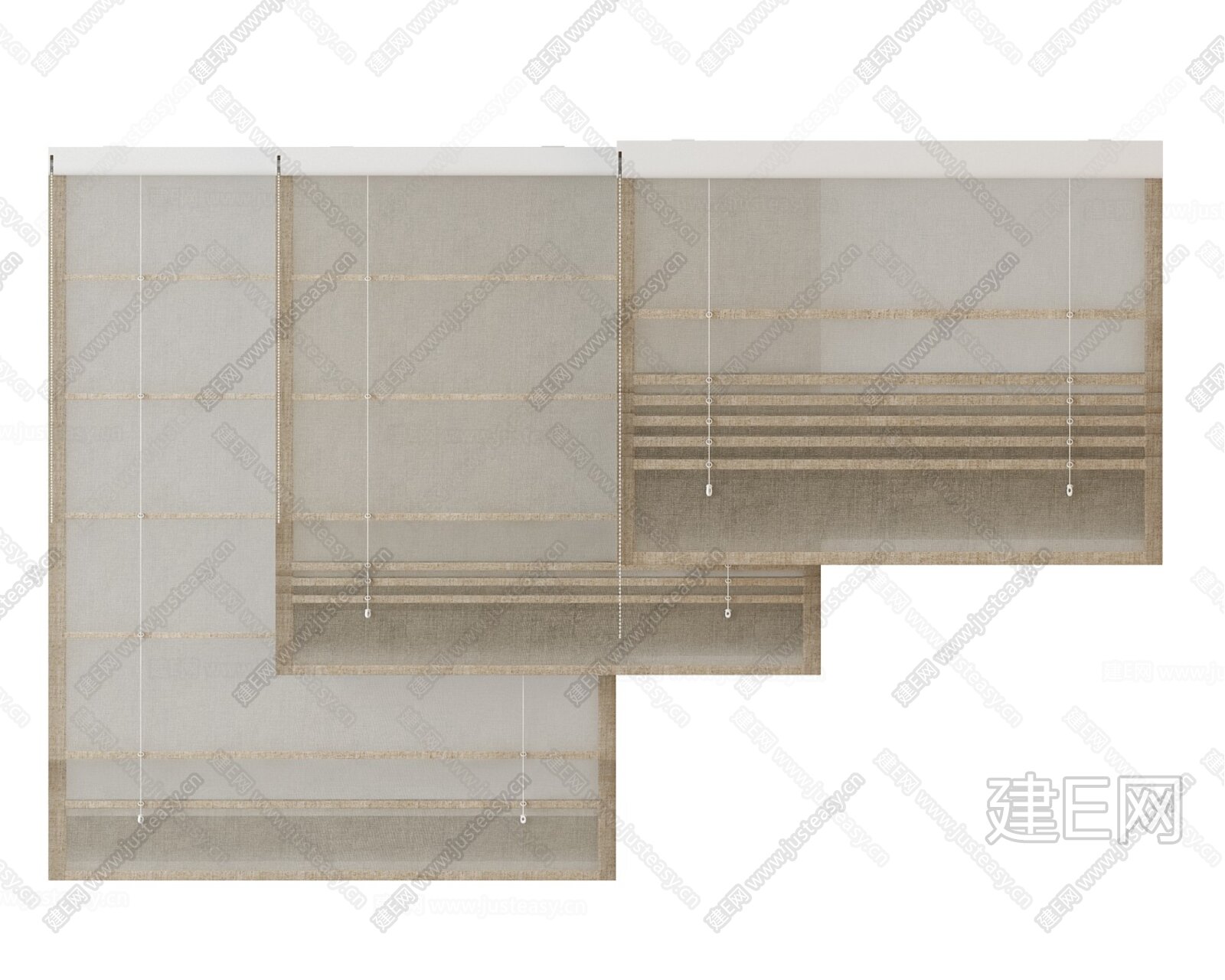 【新中式卷帘3d模型】建E网_新中式卷帘3d模型下载[ID:104612980]_打造3d新中式卷帘模型免费下载平台