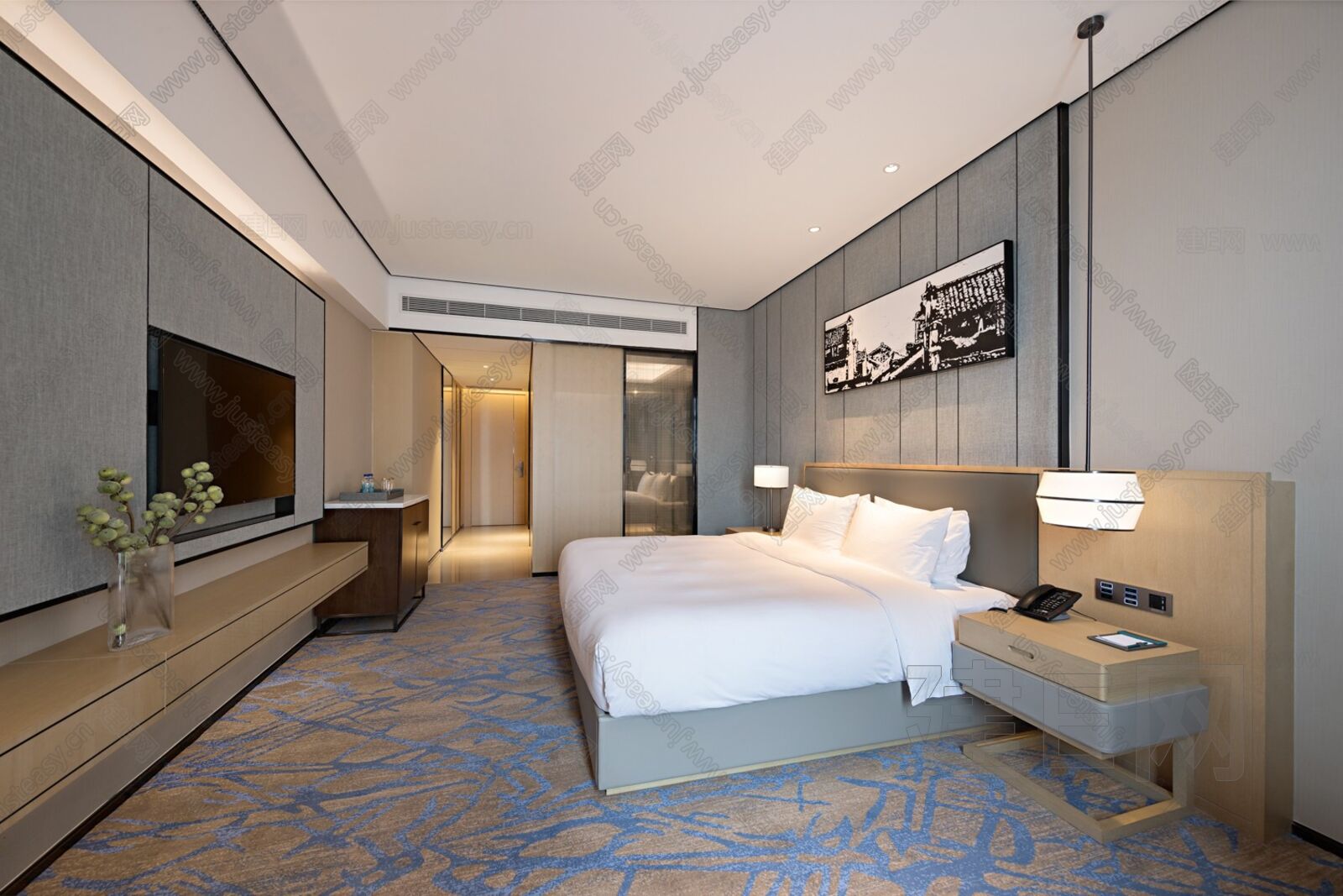酒店客房设计|空间|室内设计|陈大狮 - 原创作品 - 站酷 (ZCOOL)