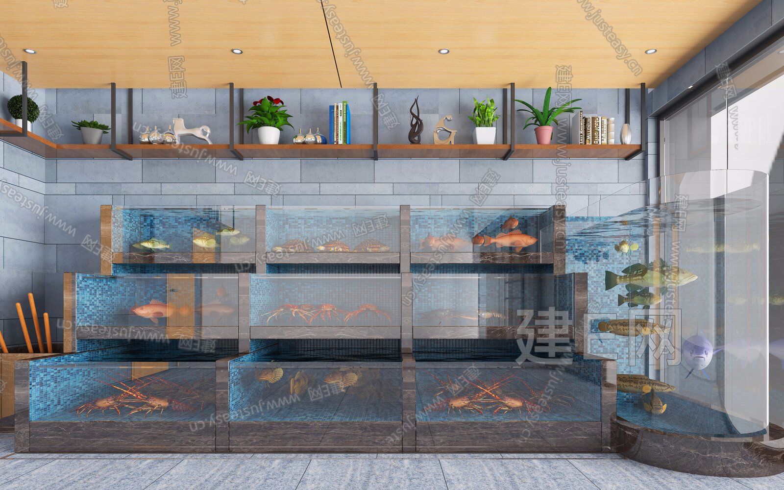 客厅鱼缸摆放哪里最佳 鱼缸在客厅的最佳位置讲解