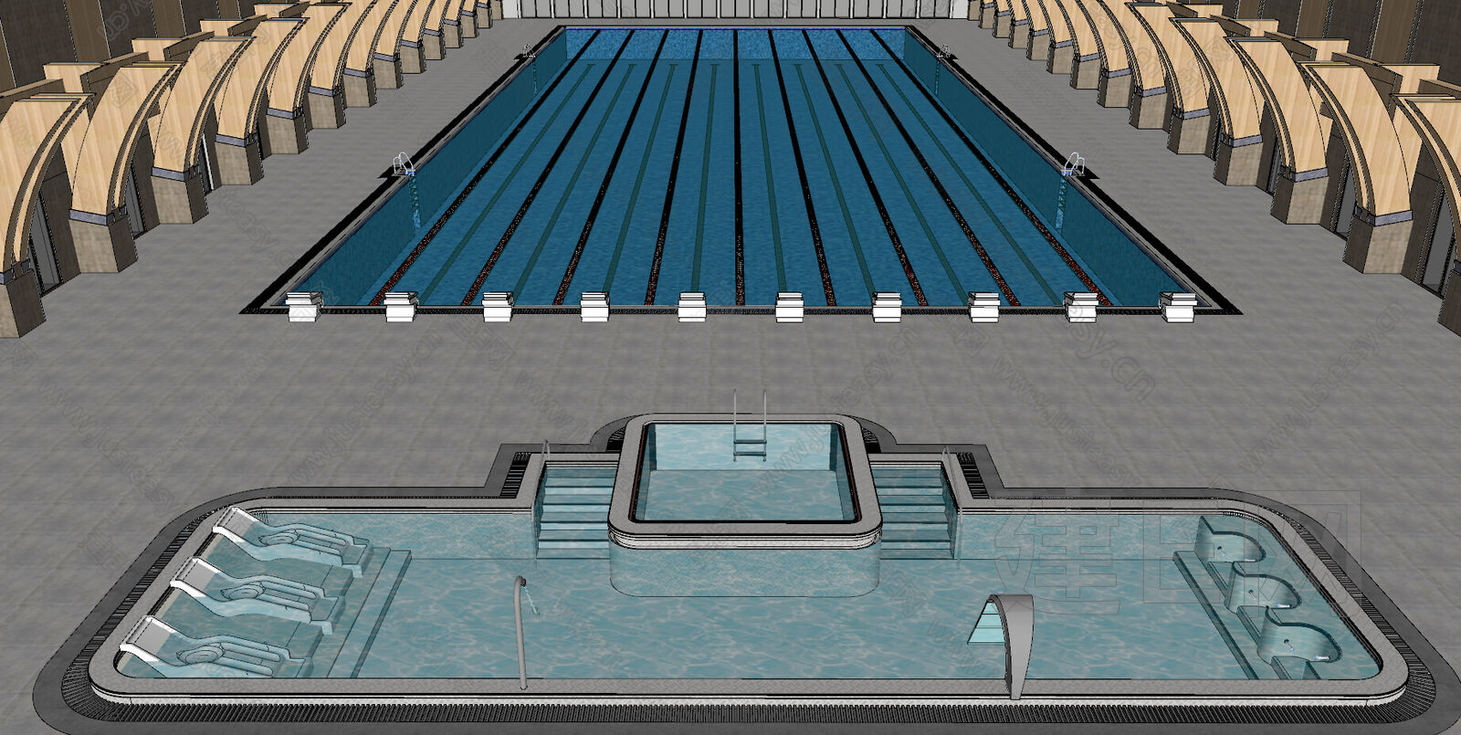 五星级酒店游泳池水处理设计施工图-水处理施工图-筑龙给排水论坛