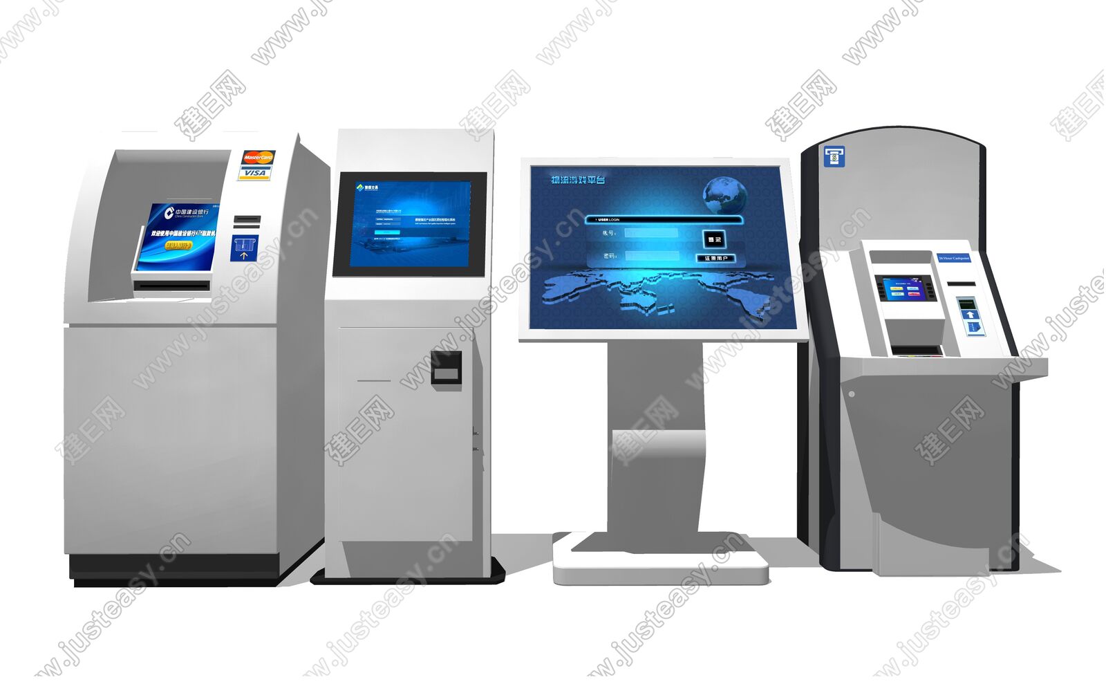 【现代ATM自助取款机3d模型】建E网_现代ATM自助取款机3d模型下载[ID:112413452]_打造3d现代ATM自助取款机模型免费下载平台