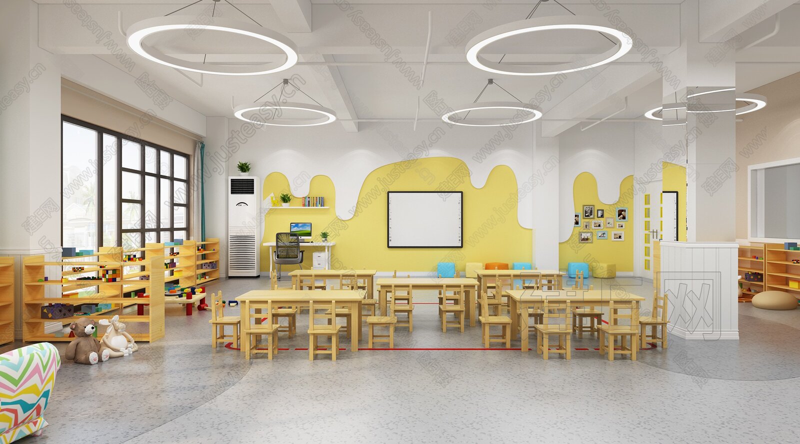 汉中国学幼儿园|空间|家装设计|wiilliamjia - 原创作品 - 站酷 (ZCOOL)