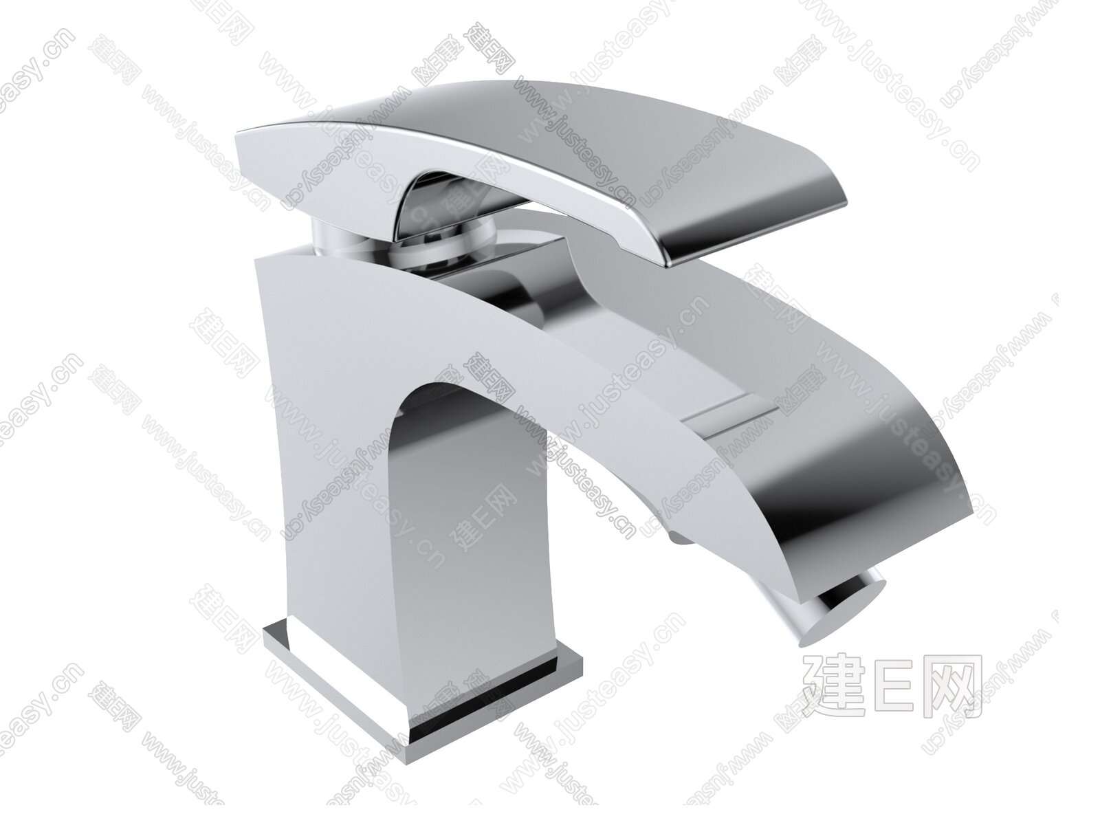 坐浴盆几何龙头