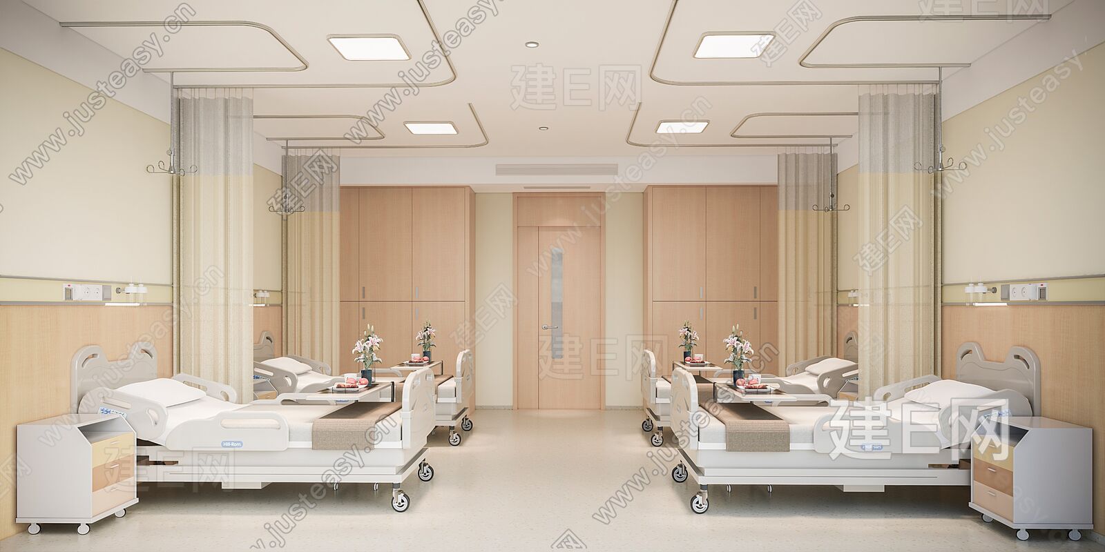 妇产医院病房装修效果图-搜狐