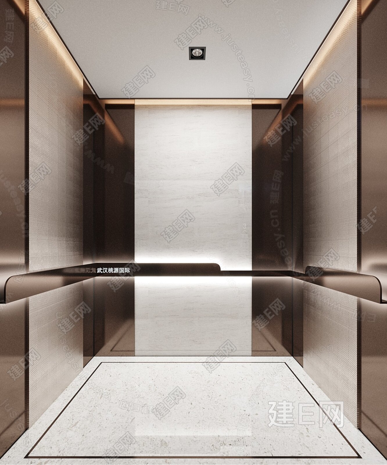 现代电梯厅3D模型免费下载_3dmax现代电梯厅模型编号738835483-智鸥网