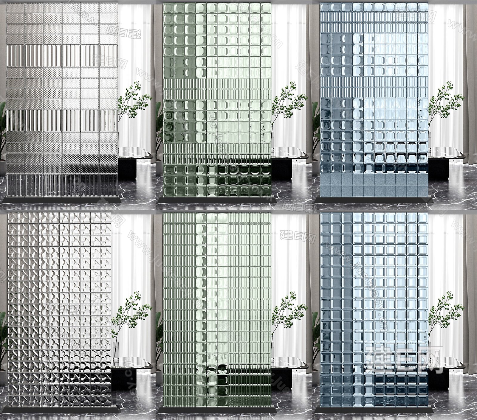 玻璃砖幕墙设计应用|空间|建筑设计|山东晶华玻璃砖 - 原创作品 - 站酷 (ZCOOL)