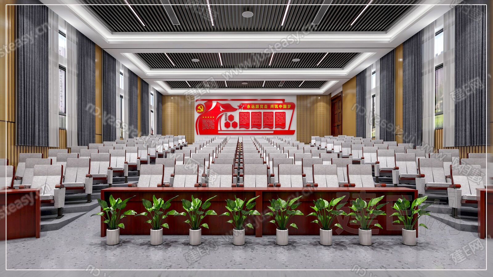 广州华南理工大学会议室设计|空间|家装设计|BUELI - 原创作品 - 站酷 (ZCOOL)