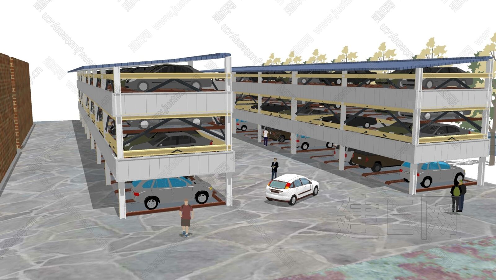 停车场设计|空间|其他空间|专业停车场设计 - 原创作品 - 站酷 (ZCOOL)