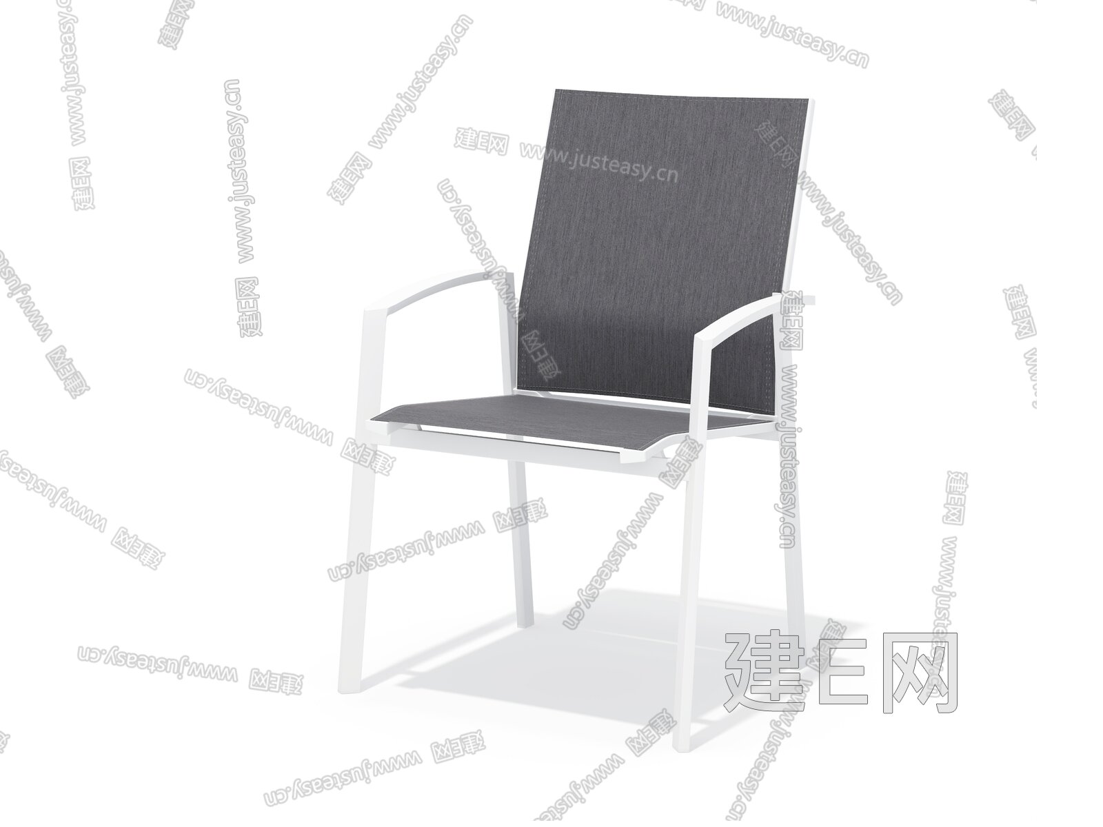 sunair 诗乐尔 现代单椅3d模型