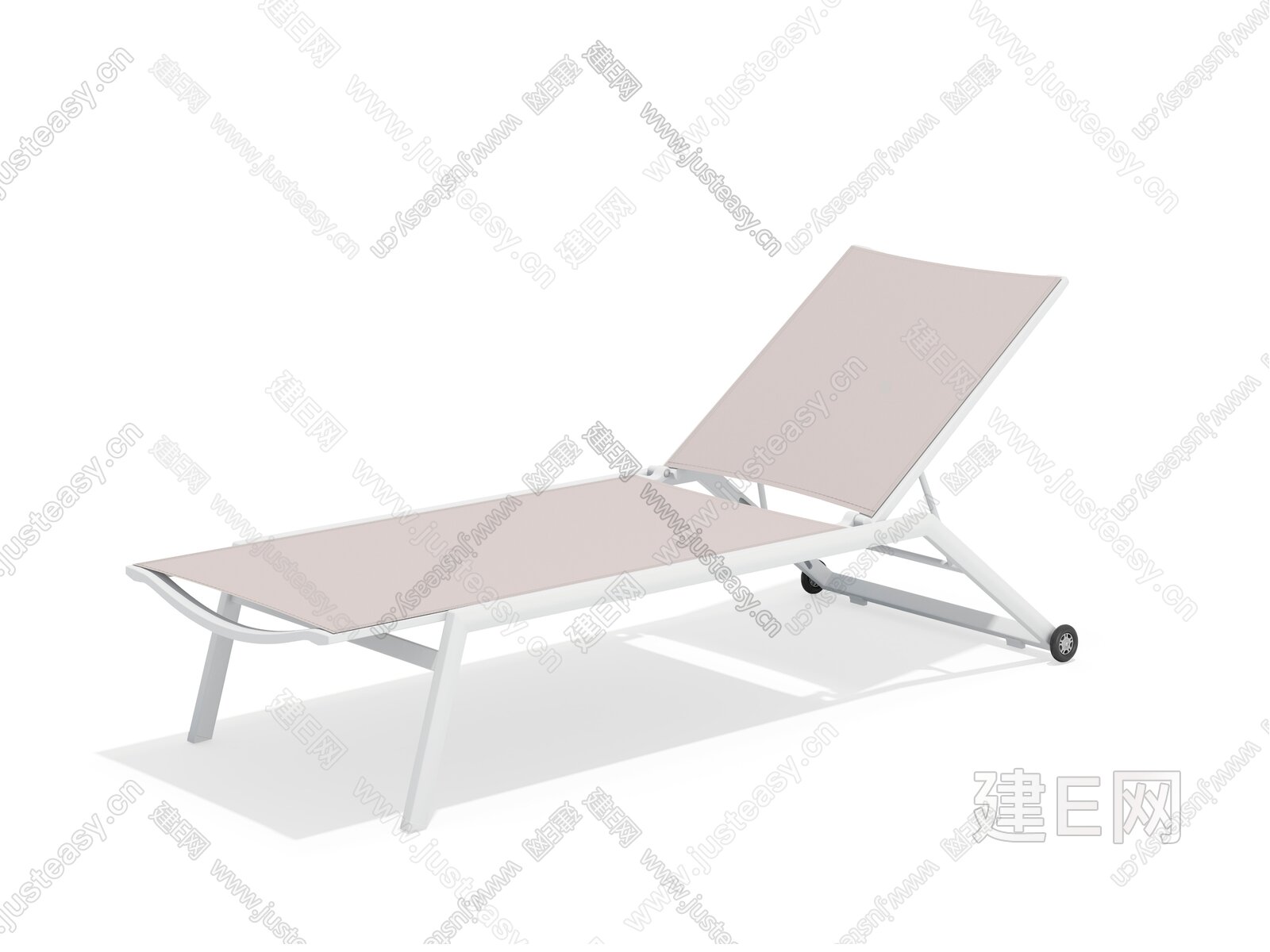 sunair 诗乐尔 现代躺椅3d模型
