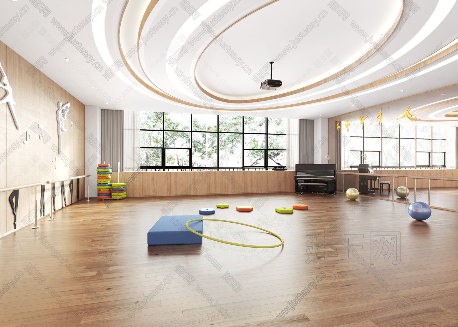 幼儿艺术舞蹈培训|空间|家装设计|VS18656027090 - 原创作品 - 站酷 (ZCOOL)