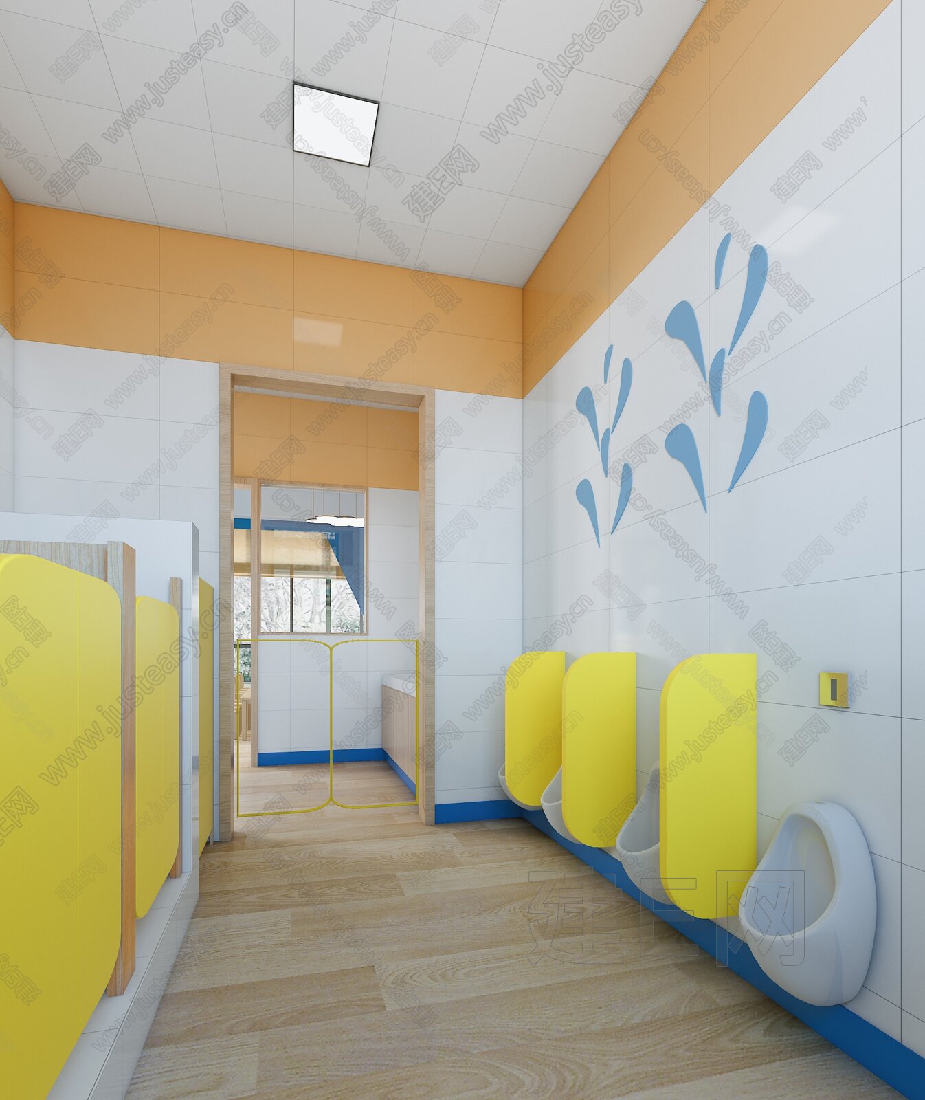 儿童卫生间|空间|室内设计|五只的说 - 原创作品 - 站酷 (ZCOOL)