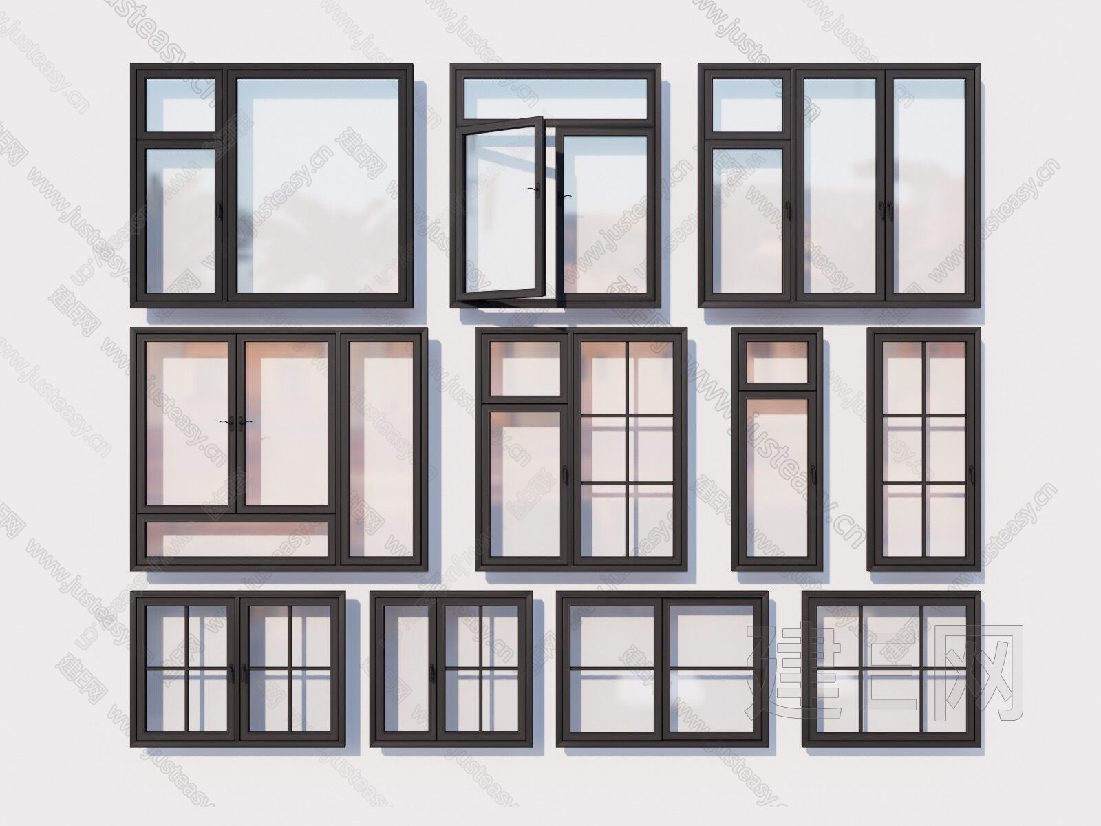 门窗通用节点图2017（CAD）-幕墙结构节点详图-筑龙结构设计论坛