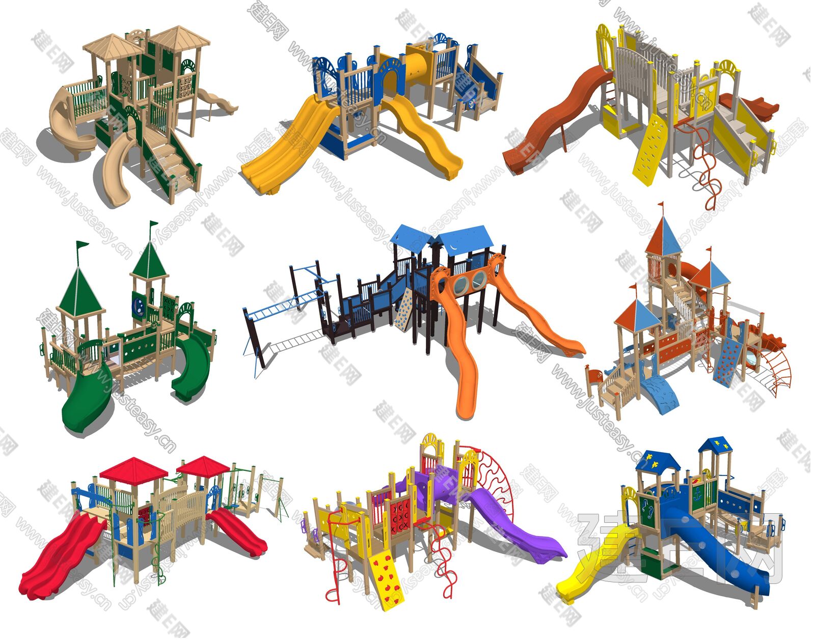 厂家直供丨幼儿园滑梯-幼儿园家具-绳网攀爬-幼儿园教玩具-广州市乔斯实业有限公司