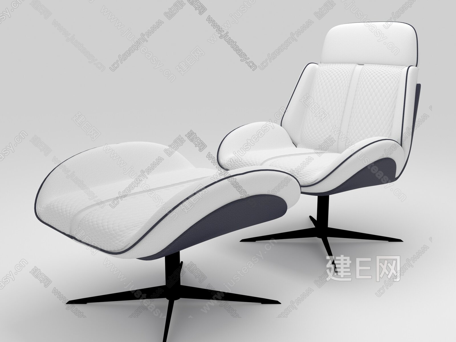 Tonino Lamborghini Casa 现代休闲椅3d模型