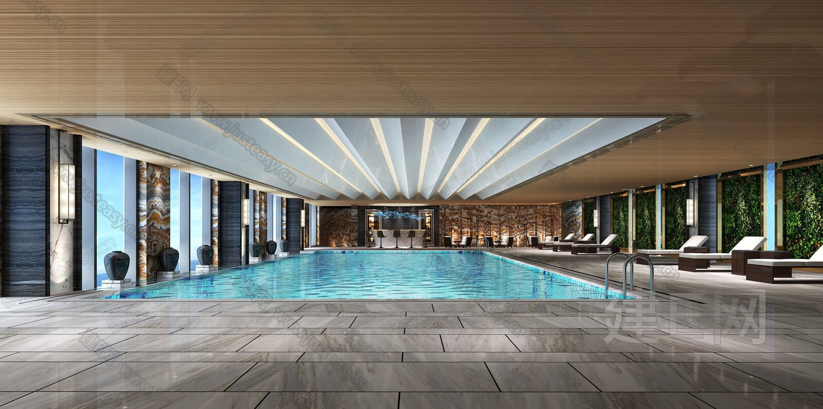 酒店游泳池 - 图片欣赏 - 成都瑞鲸机电设备有限公司