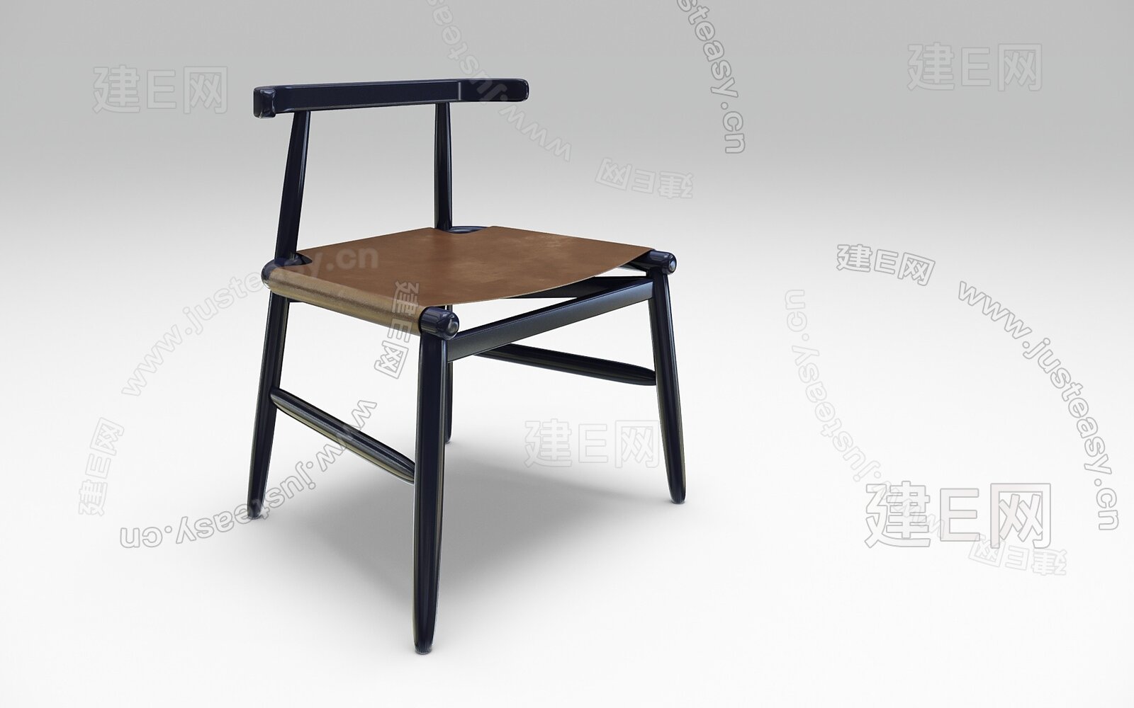 Meridiani 现代简约单椅3d模型