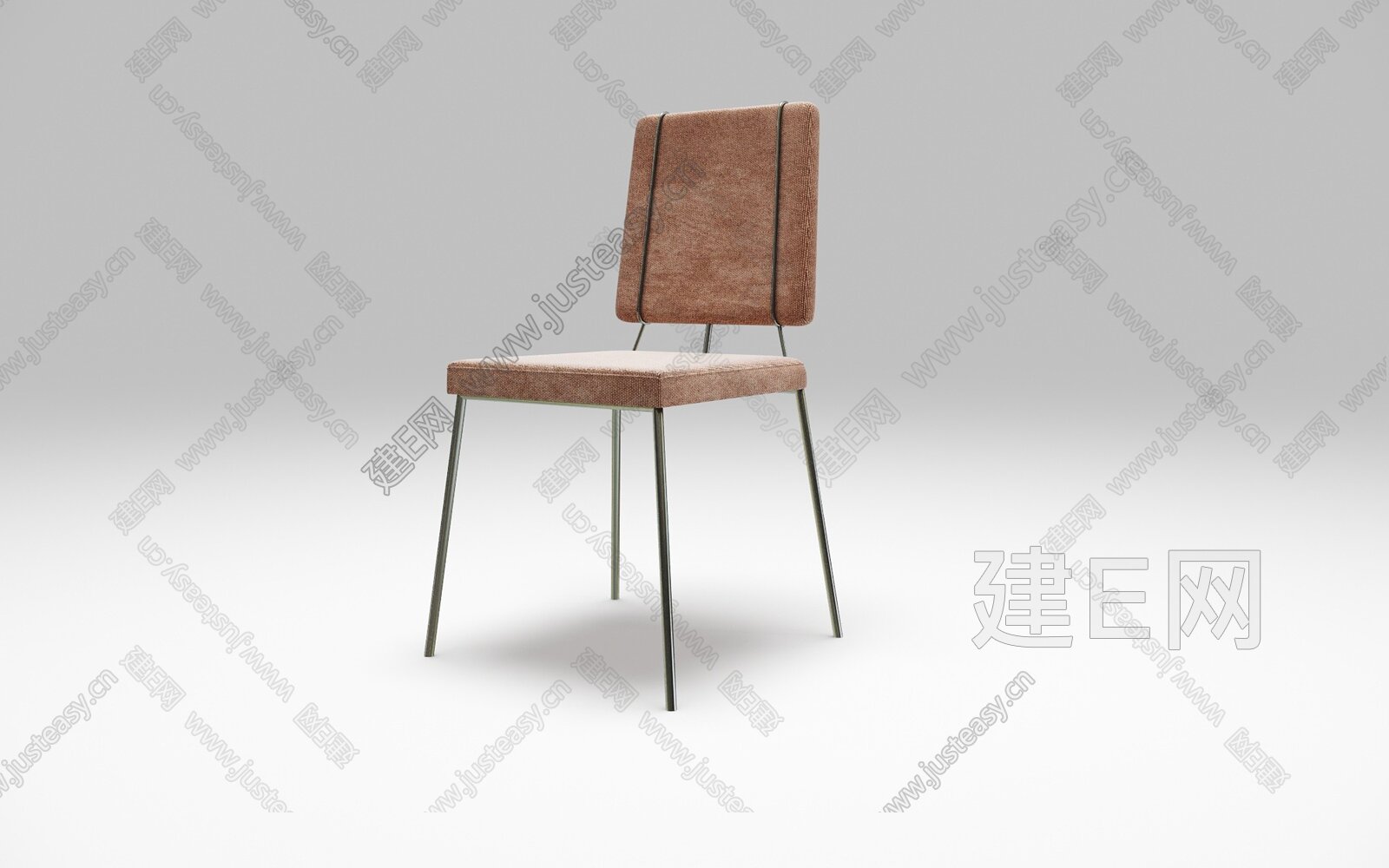 舒梵 现代单椅3d模型