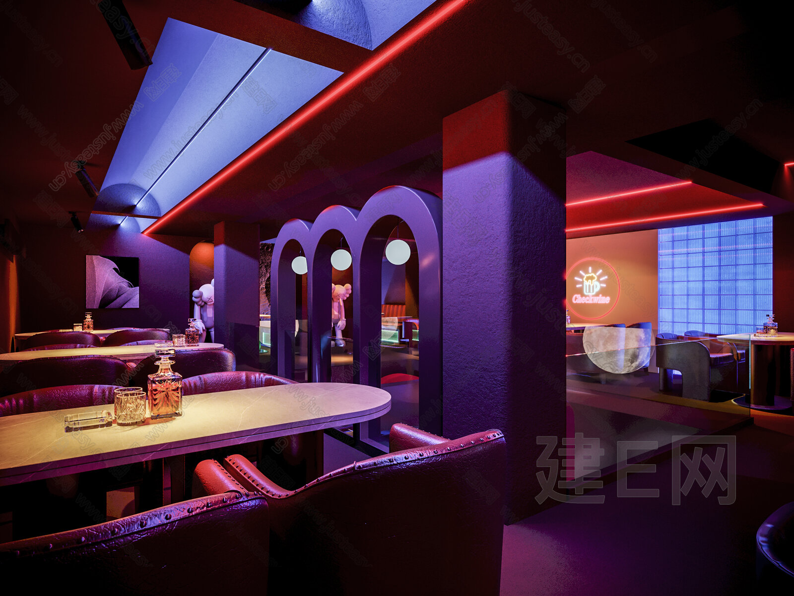 现代24小时酒吧模型_3d现代24小时酒吧模型下载_3d现代24小时酒吧max